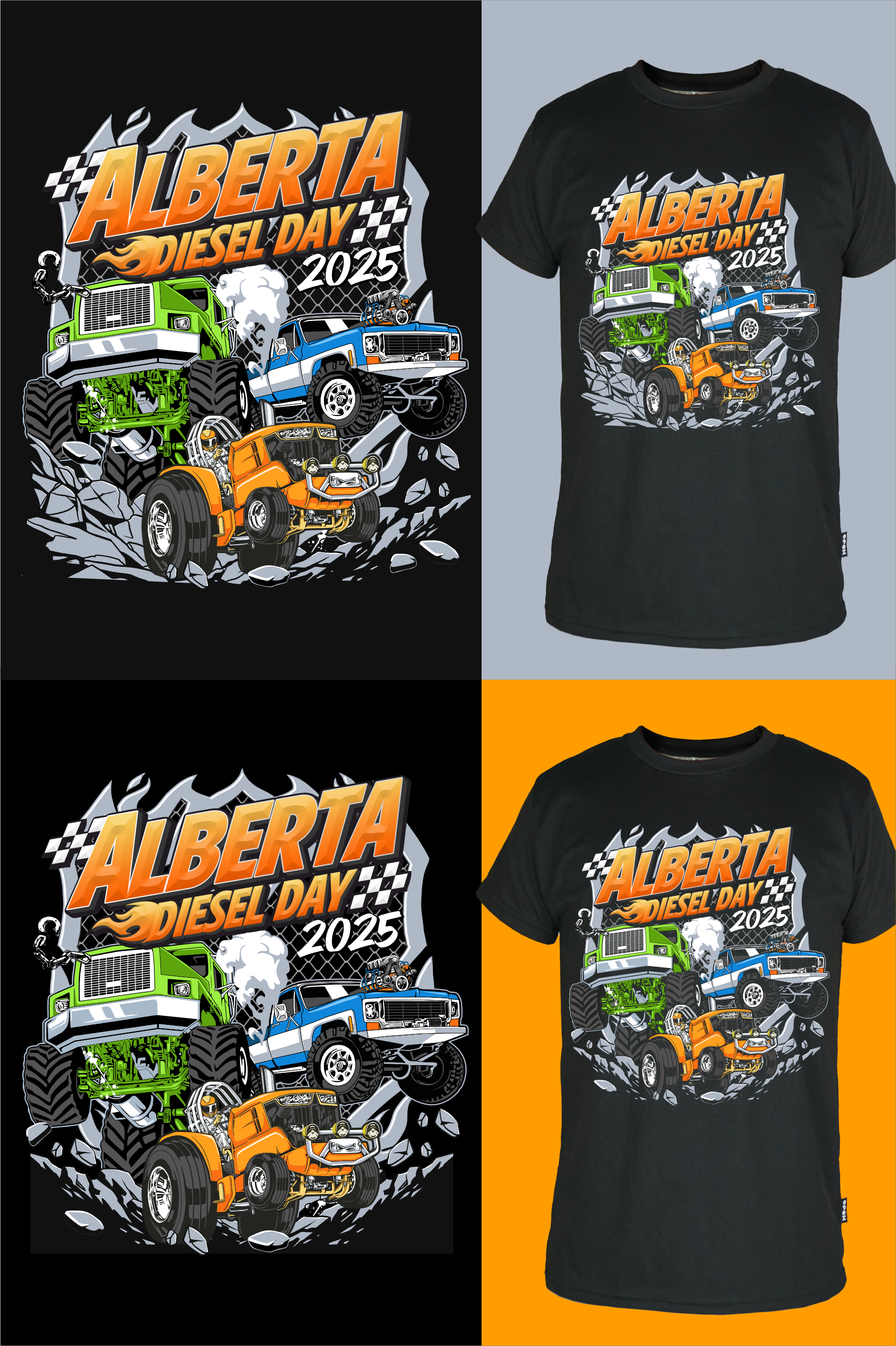 T-shirt Design by Yakuza20 for Mario High Performance Diesel Inc. | Design #34998173
