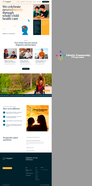 Web Design by DB_Design for Liberty Community Programs | Design: #34998435