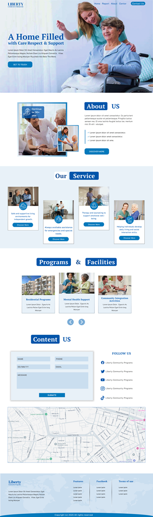 Web Design by victipedia for Liberty Community Programs | Design: #35005156