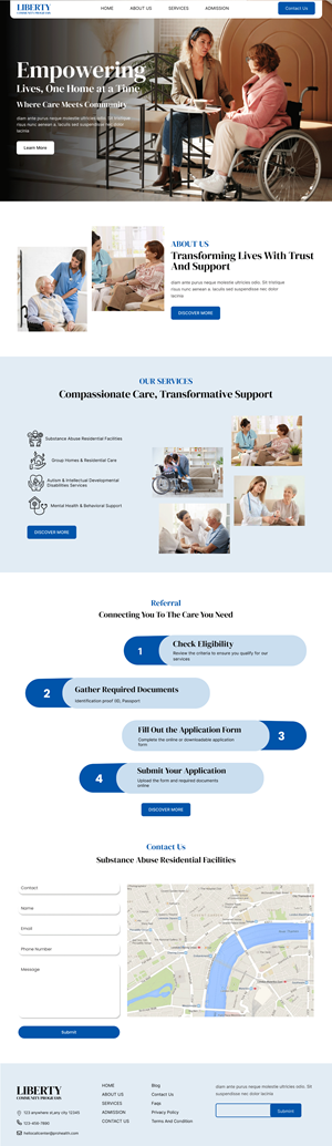 Web Design by victipedia for Liberty Community Programs | Design: #35005157