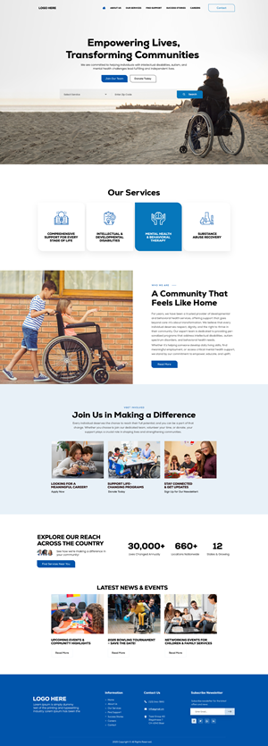 Web Design by nzdesigners for Liberty Community Programs | Design: #35004495