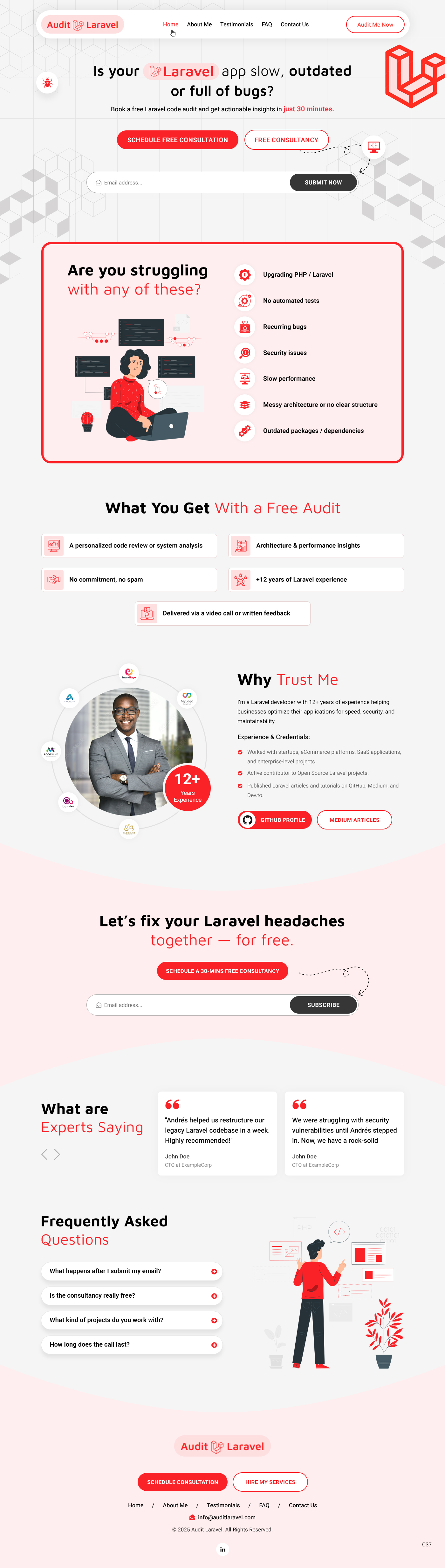 Web Design by pb for this project | Design #34985901