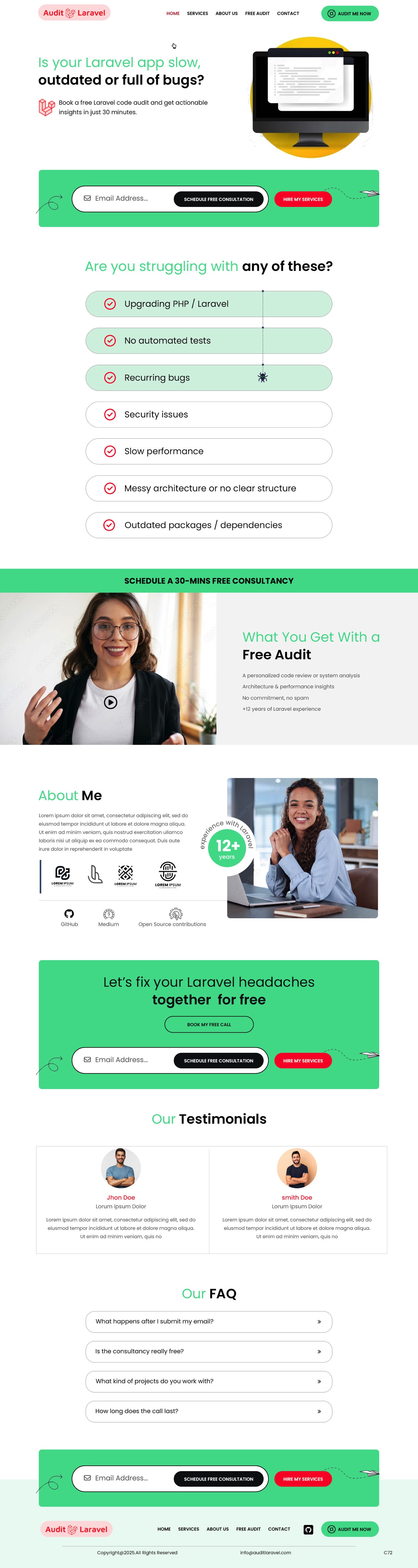 Web Design by pb for this project | Design #34985911