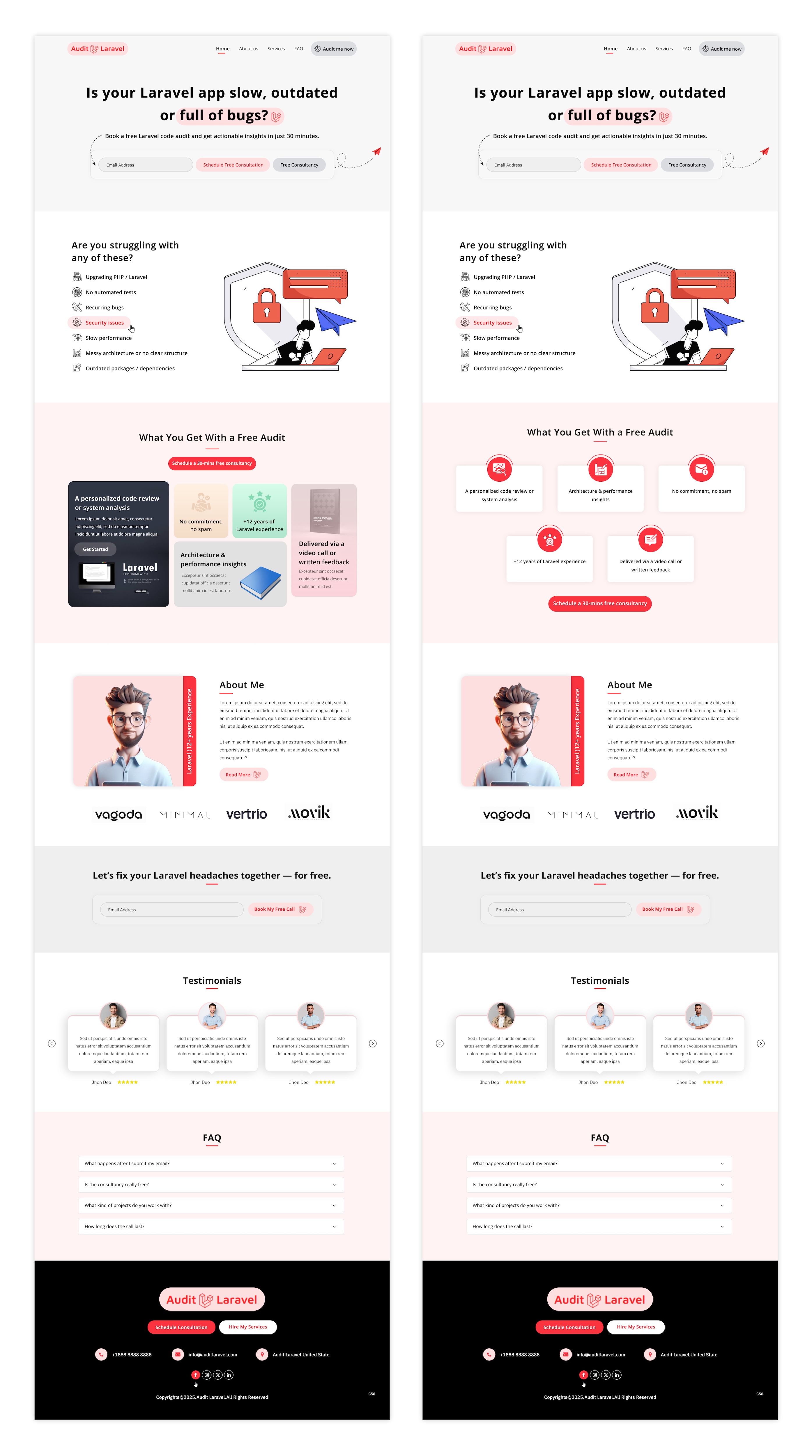 Web Design by pb for this project | Design #34996424