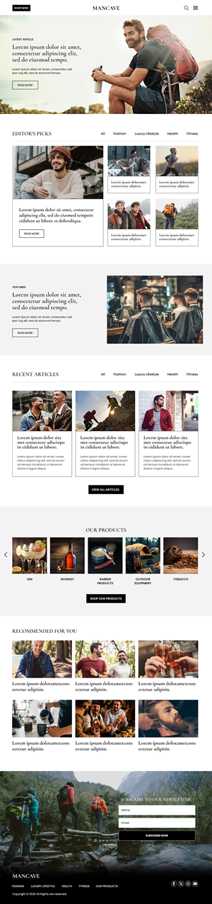 Web Design by MAHABA for this project | Design: #35005724