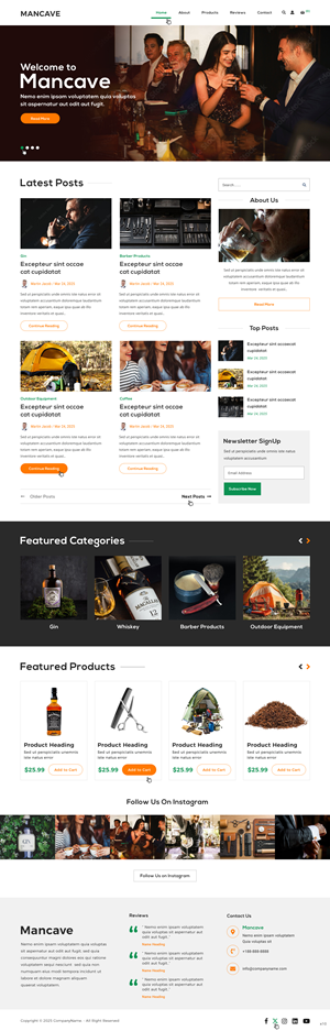 Web Design by pb for this project | Design: #35002868