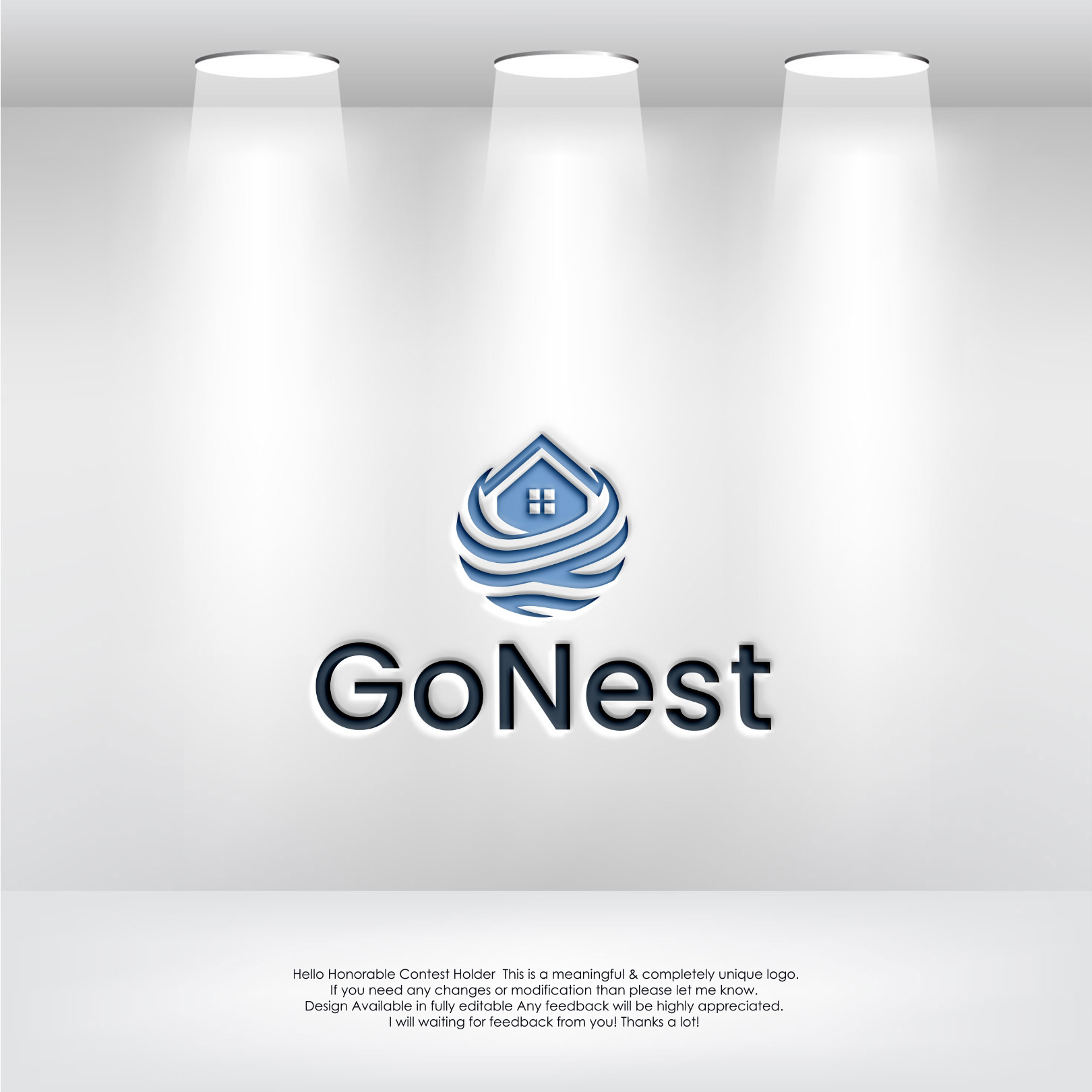 Logo Design by LogoEon for GoNest LLC | Design #34988575