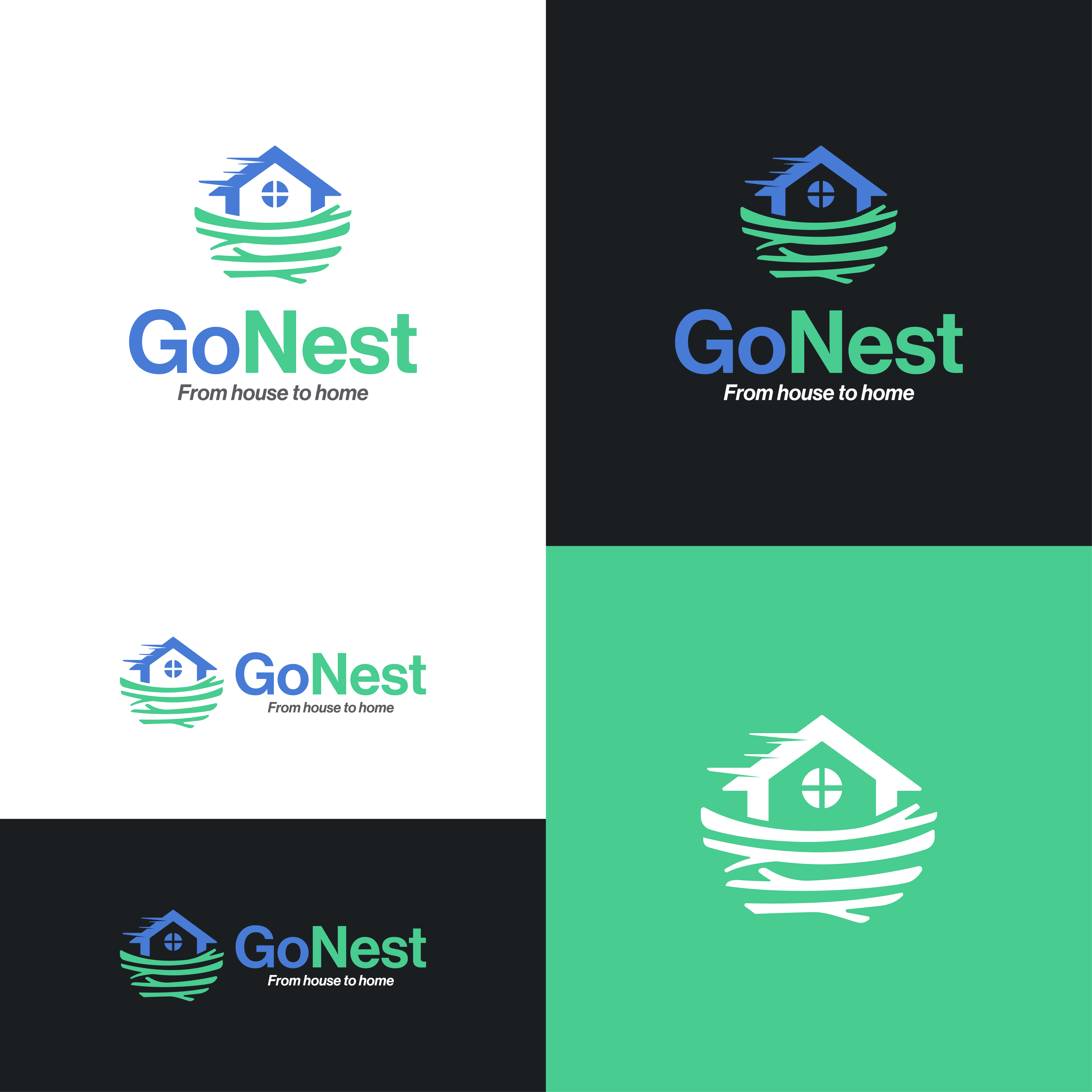 Logo Design by Choiresia.id for GoNest LLC | Design #34998658
