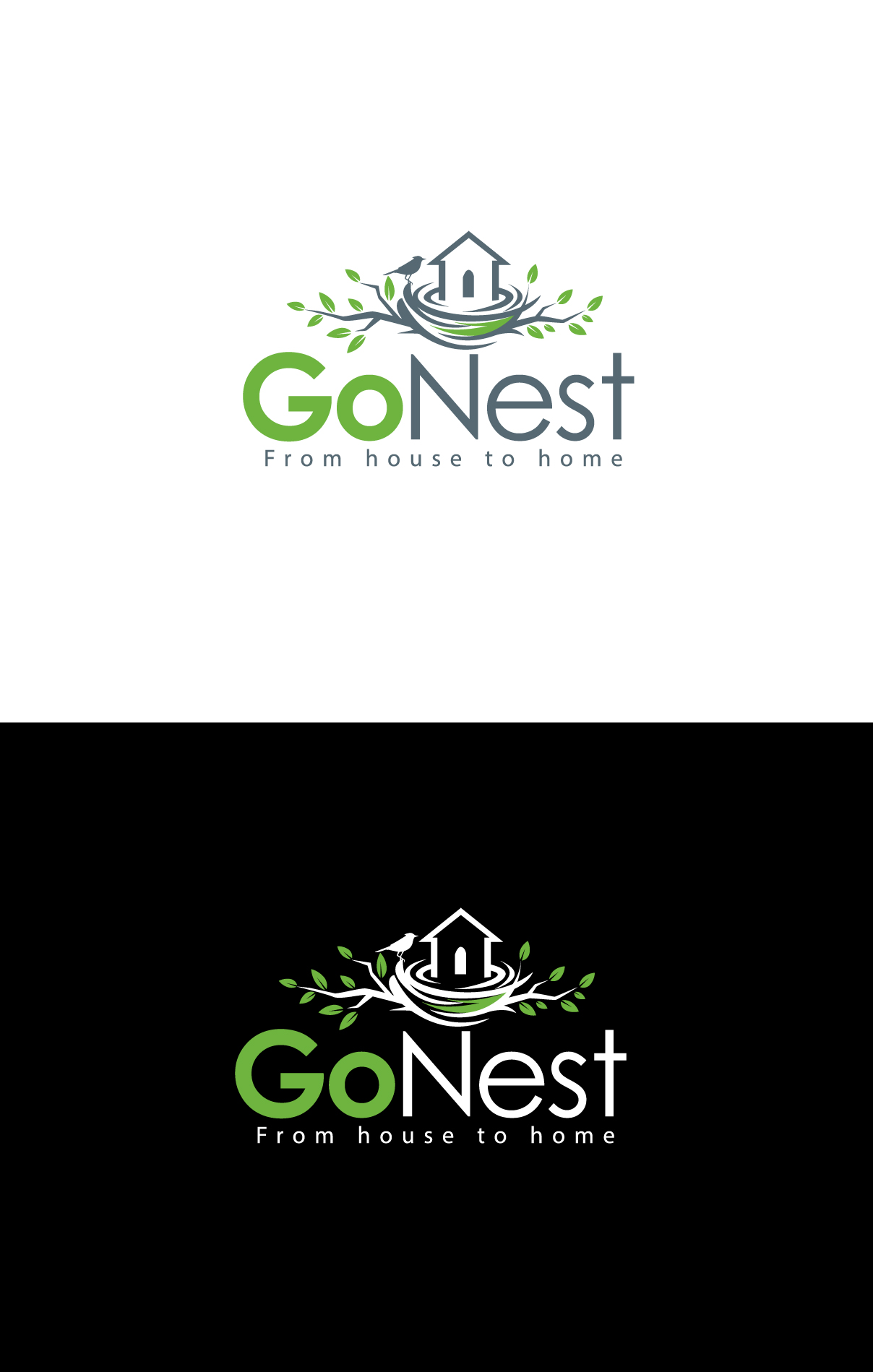 Diseño de Logo por LogoPoko para GoNest LLC | Diseño #34987018