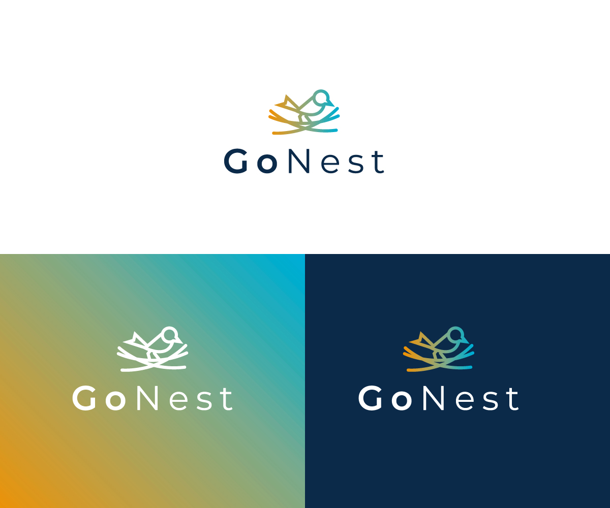 Logo Design by METHODEMAN for GoNest LLC | Design #34982838