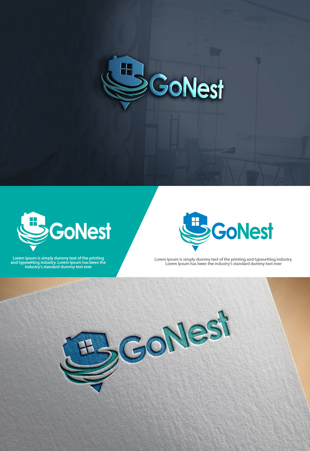 Diseño de Logo por sulemani  creation para GoNest LLC | Diseño #34986770