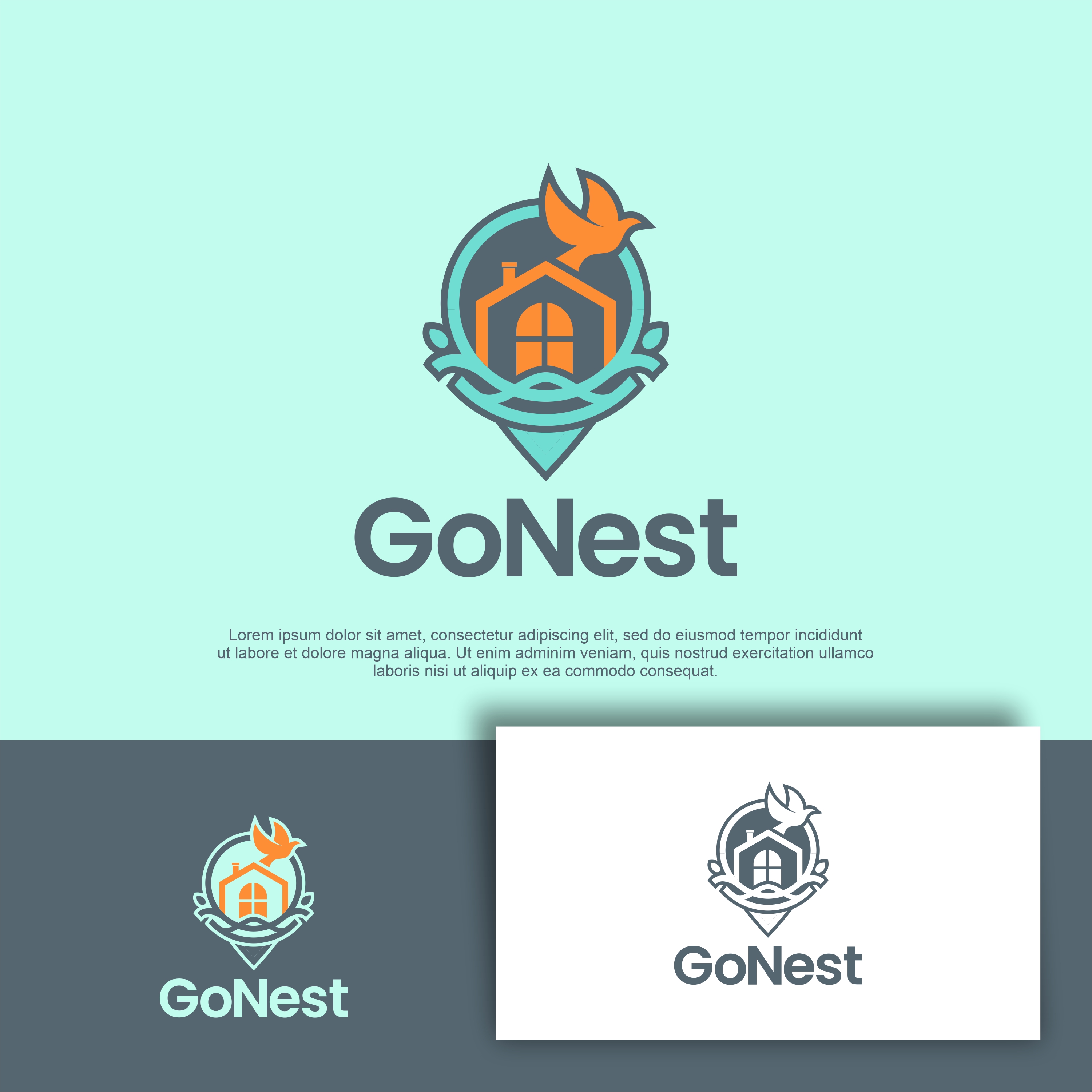 Logo Design by arumdesign for GoNest LLC | Design #34986321