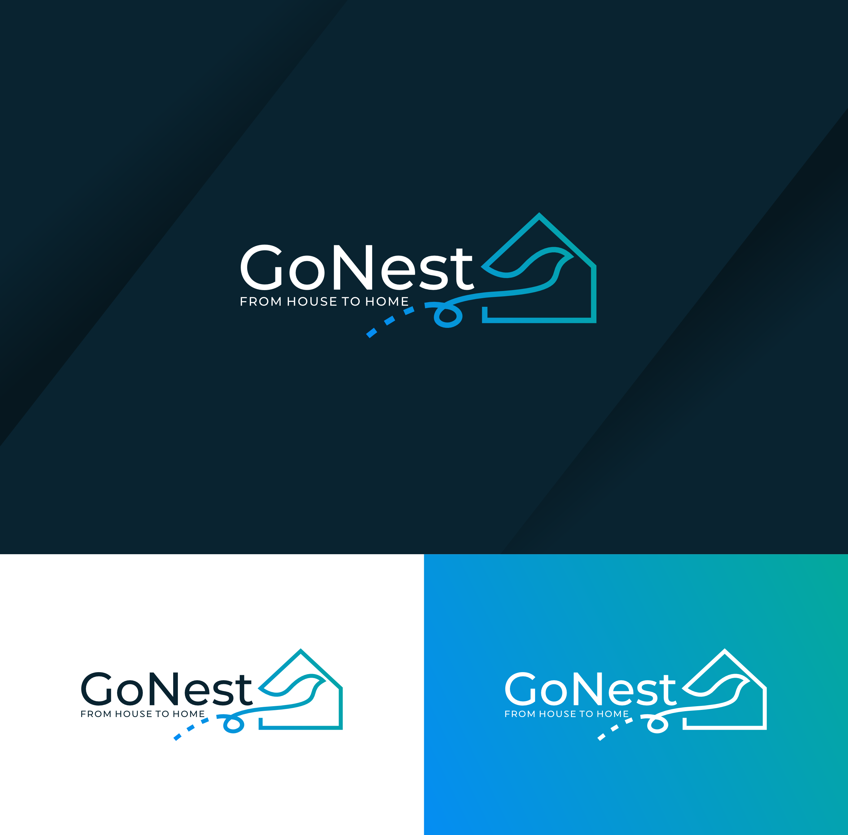 Logo Design by ander sky dc for GoNest LLC | Design #34990126