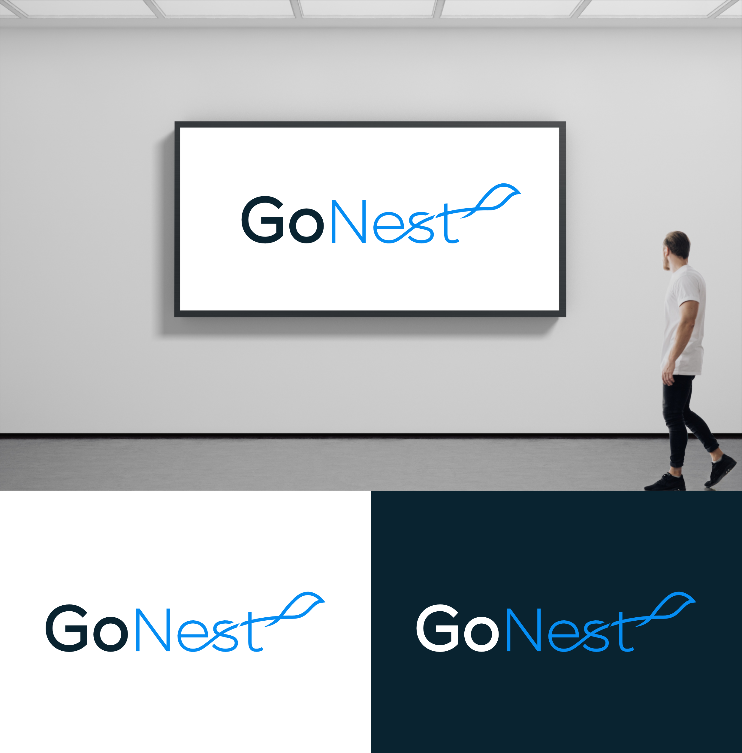 Logo Design by ander sky dc for GoNest LLC | Design #35008076