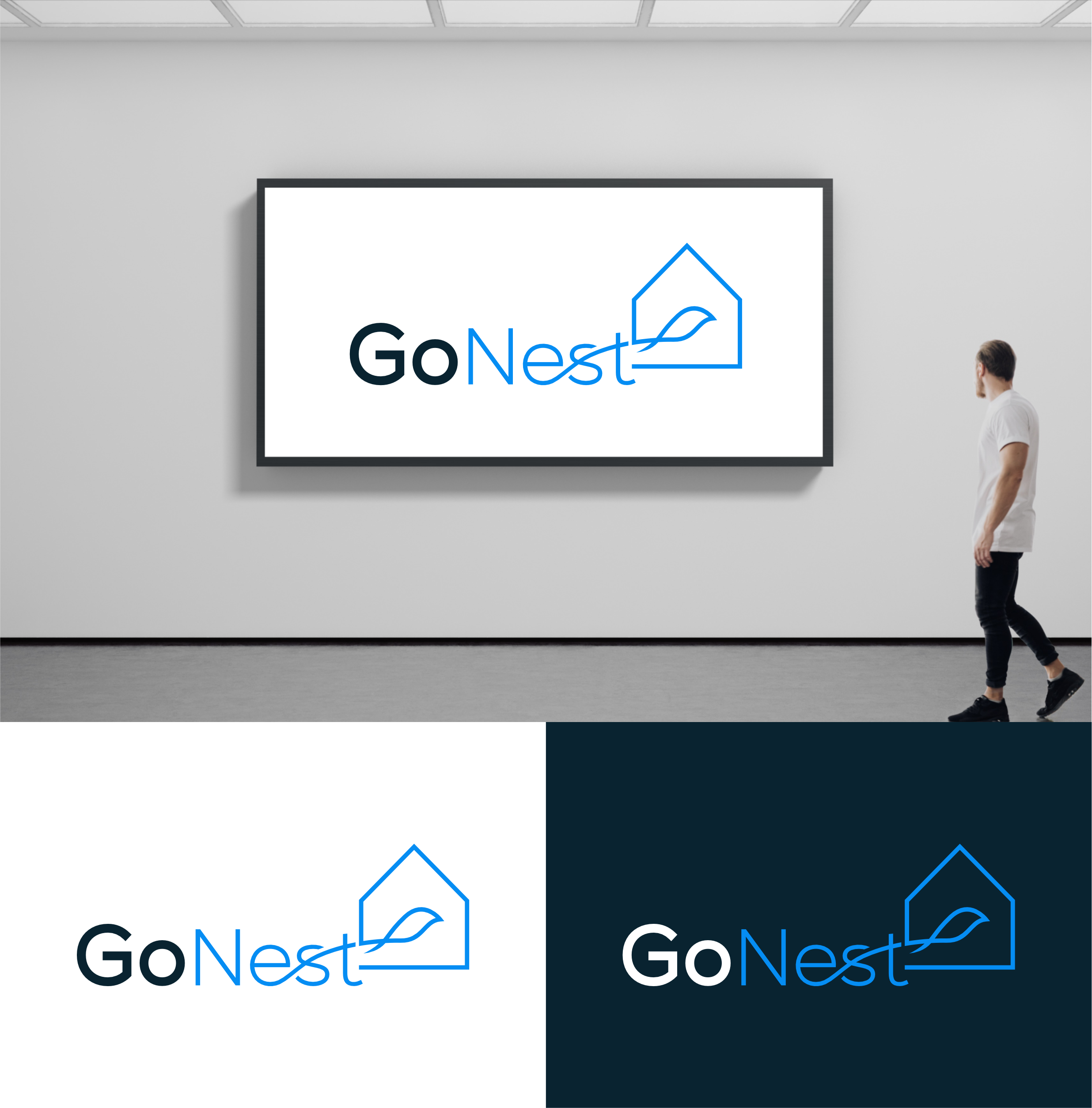 Logo Design by ander sky dc for GoNest LLC | Design #35008078