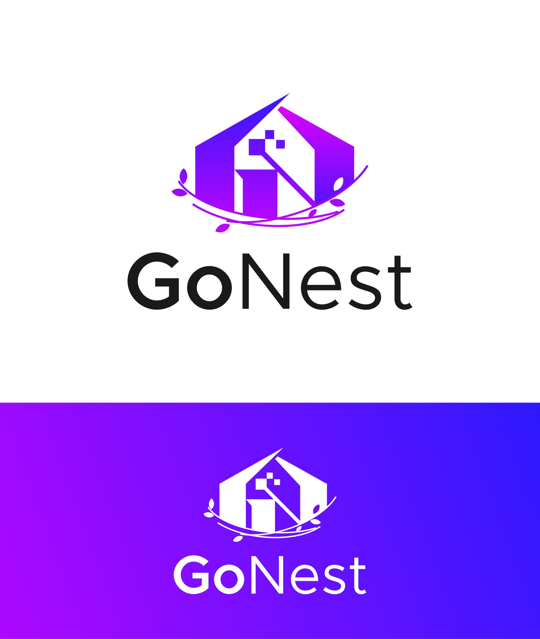 Logo Design by debdesign for GoNest LLC | Design #34984711