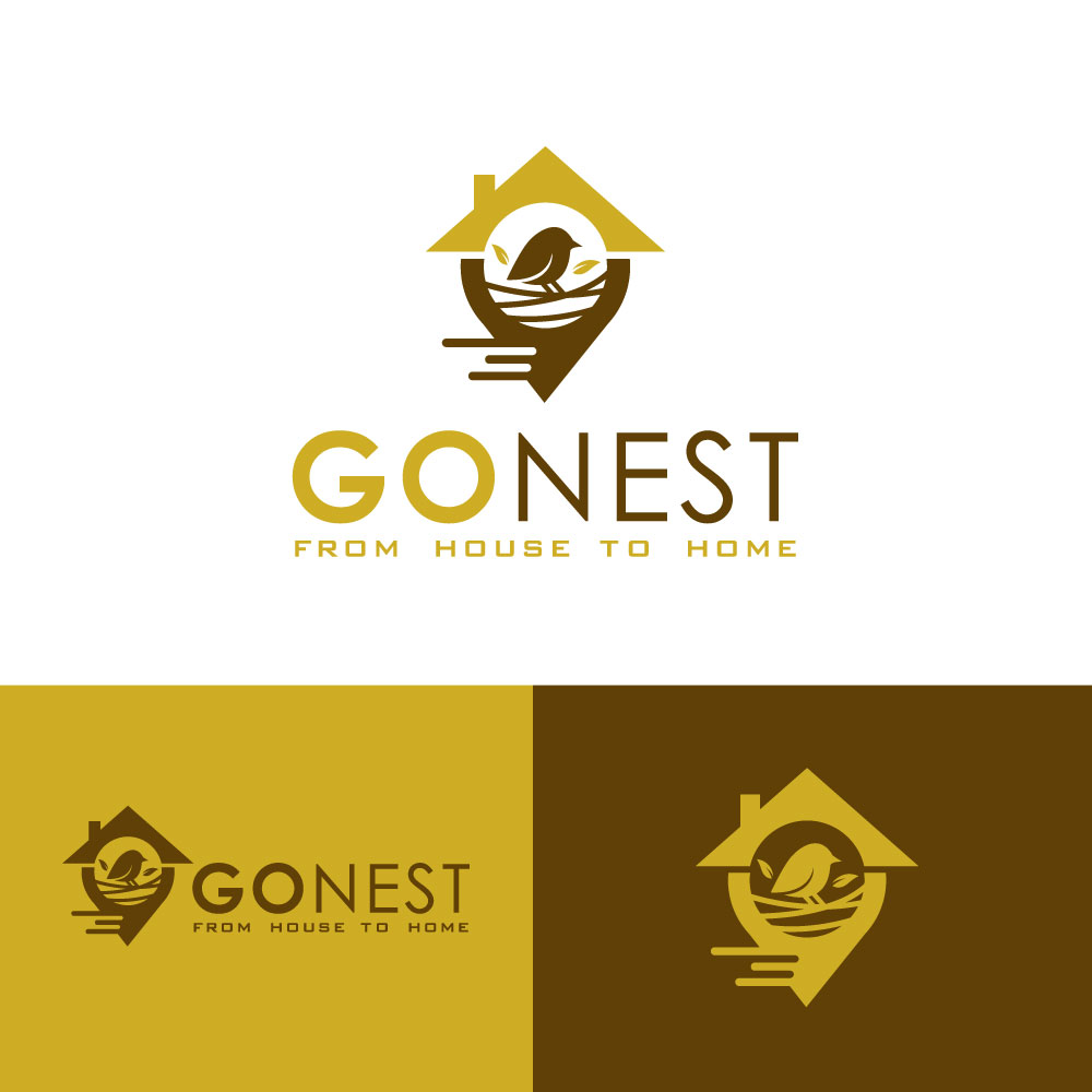 Logo Design by Maria's Creation for GoNest LLC | Design #34984805