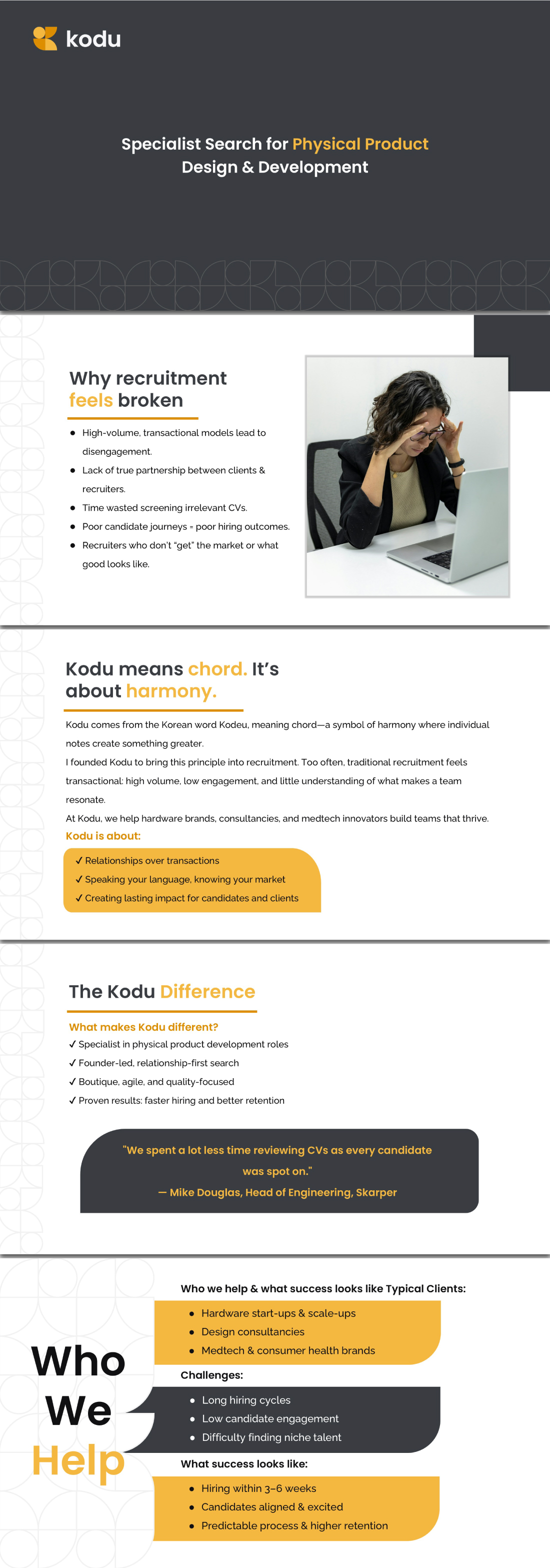 Diseño de PowerPoint por Magdi Bayomi para Kodu Recruitment Ltd | Diseño #35018557