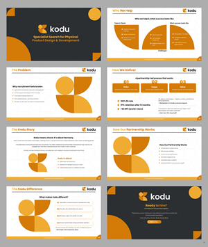 PowerPoint Design by pb for Kodu Recruitment Ltd | Design: #35044488