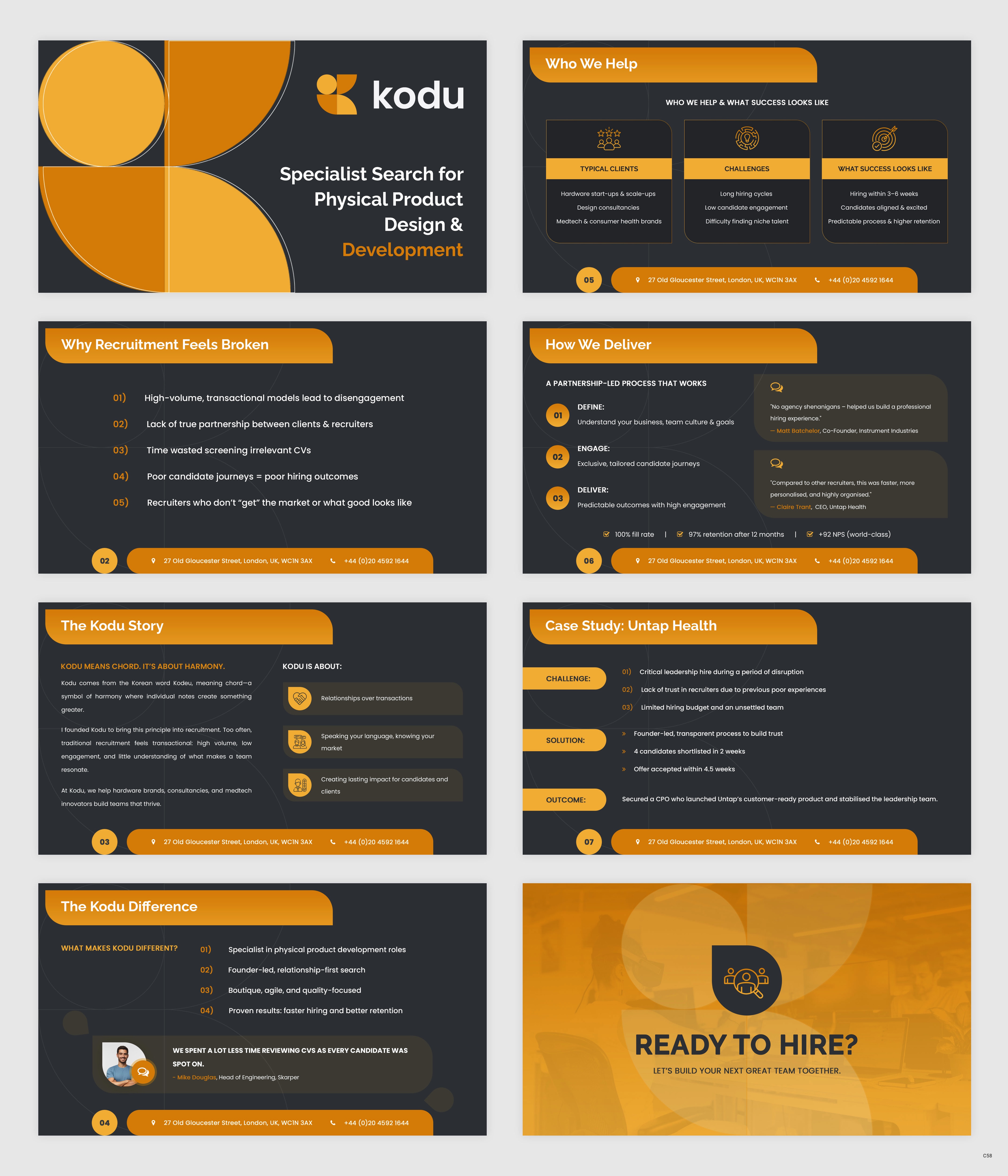 Diseño de PowerPoint por pb para Kodu Recruitment Ltd | Diseño #35044493