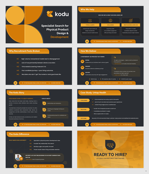 PowerPoint Design by pb for Kodu Recruitment Ltd | Design: #35044493