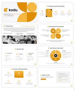 PowerPoint Design by pb for Kodu Recruitment Ltd | Design: #35044494