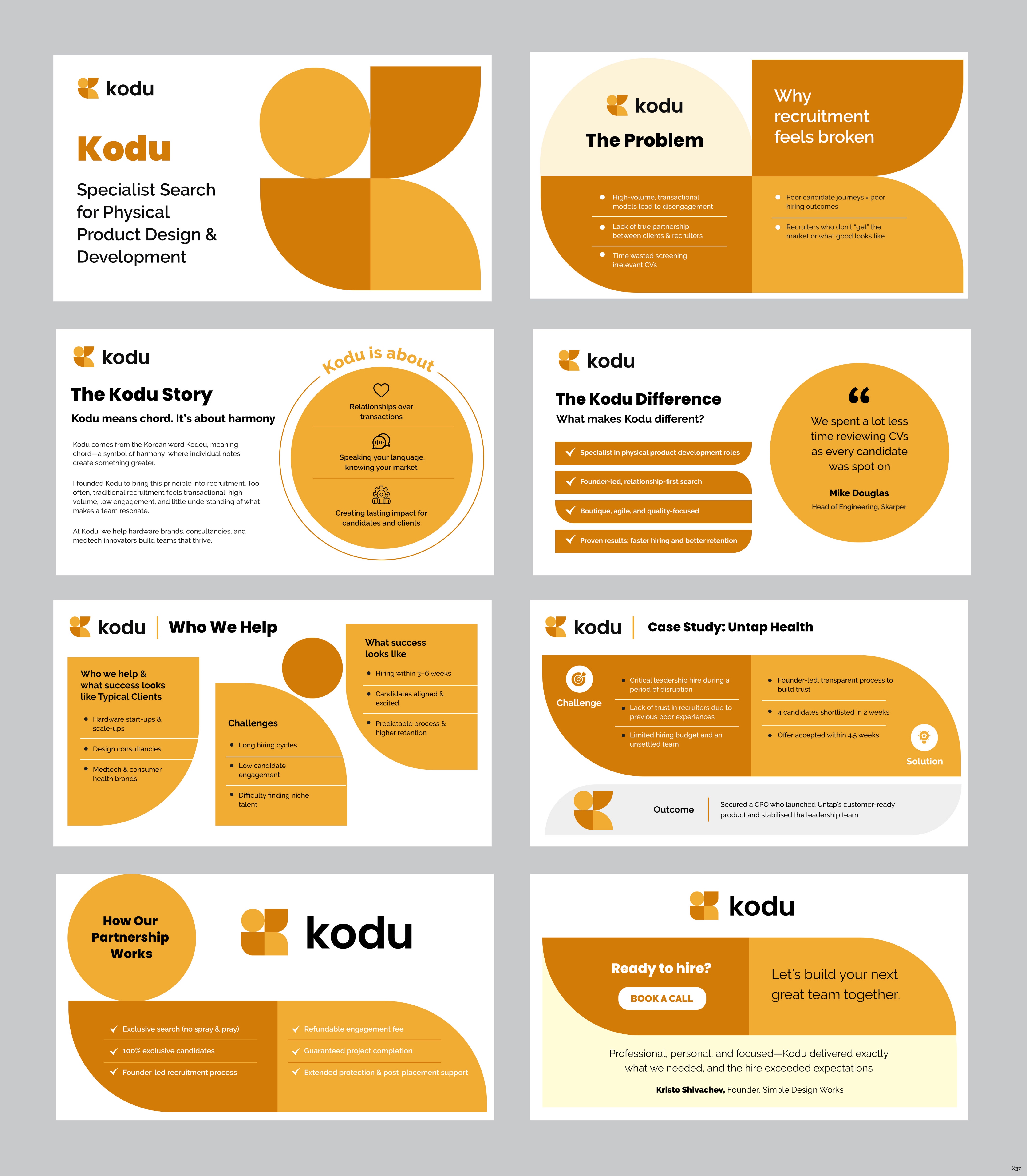 Diseño de PowerPoint por pb para Kodu Recruitment Ltd | Diseño #35044496