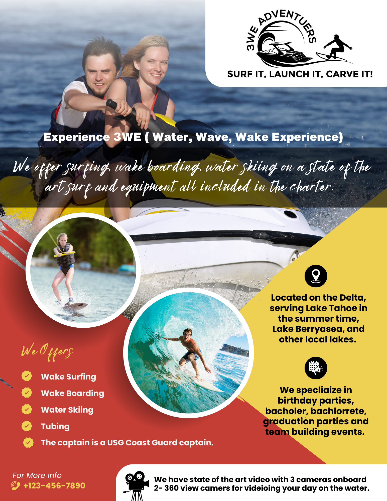 Flyer Design by James for 3WE AdVentures, LLC | Design #35007245