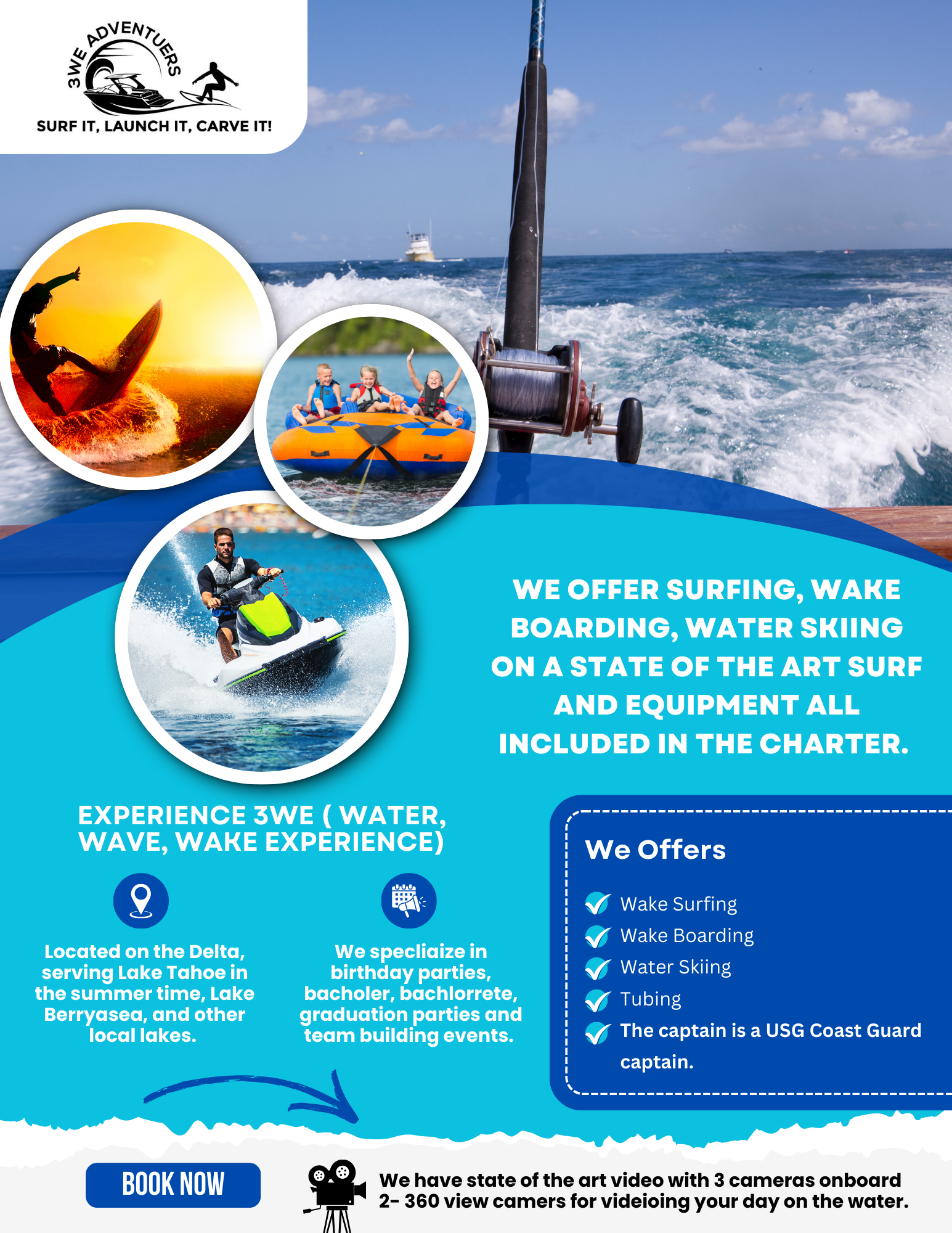 Flyer Design by James for 3WE AdVentures, LLC | Design #35008616