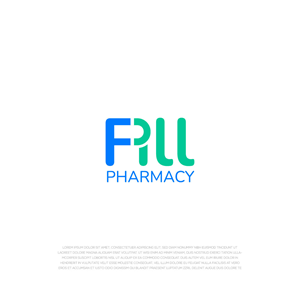 Logo Design by LogoEon for Fill Pill Pharmacy | Design: #34996195