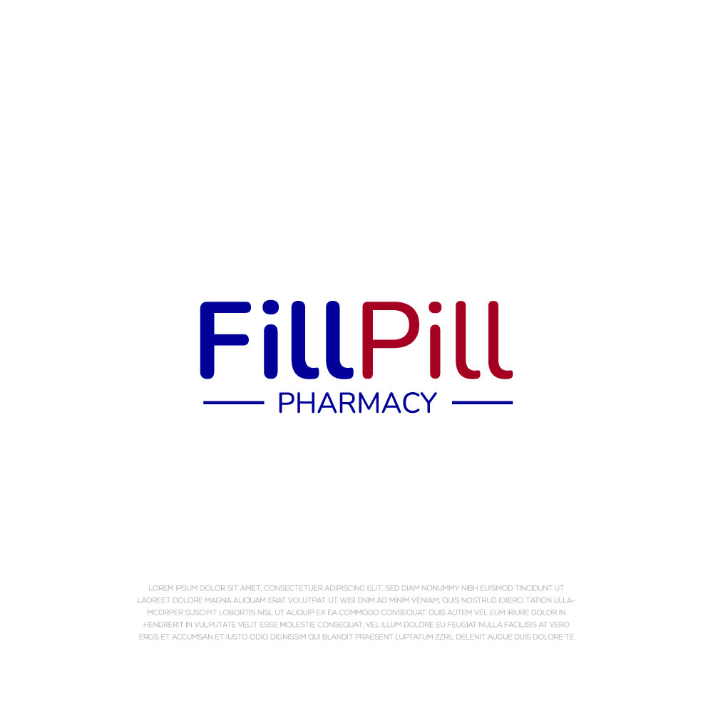 Logo Design by LogoEon for Fill Pill Pharmacy | Design #34997459