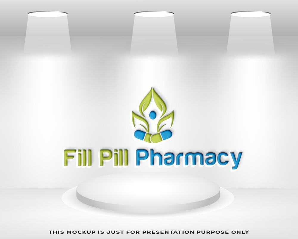 Logo-Design von Razaq für Fill Pill Pharmacy | Design #34993985