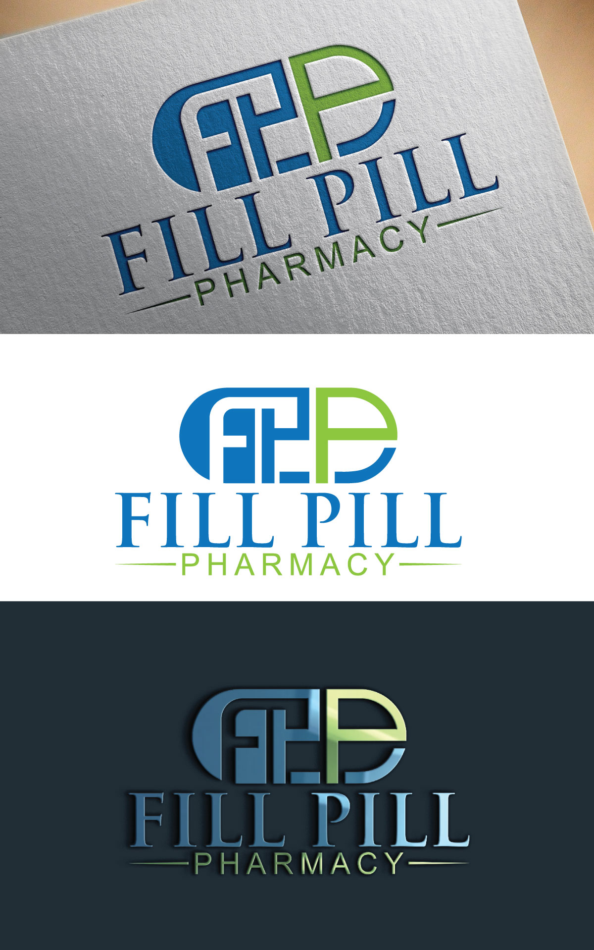 Diseño de Logo por Impressive logo para Fill Pill Pharmacy | Diseño #35000976