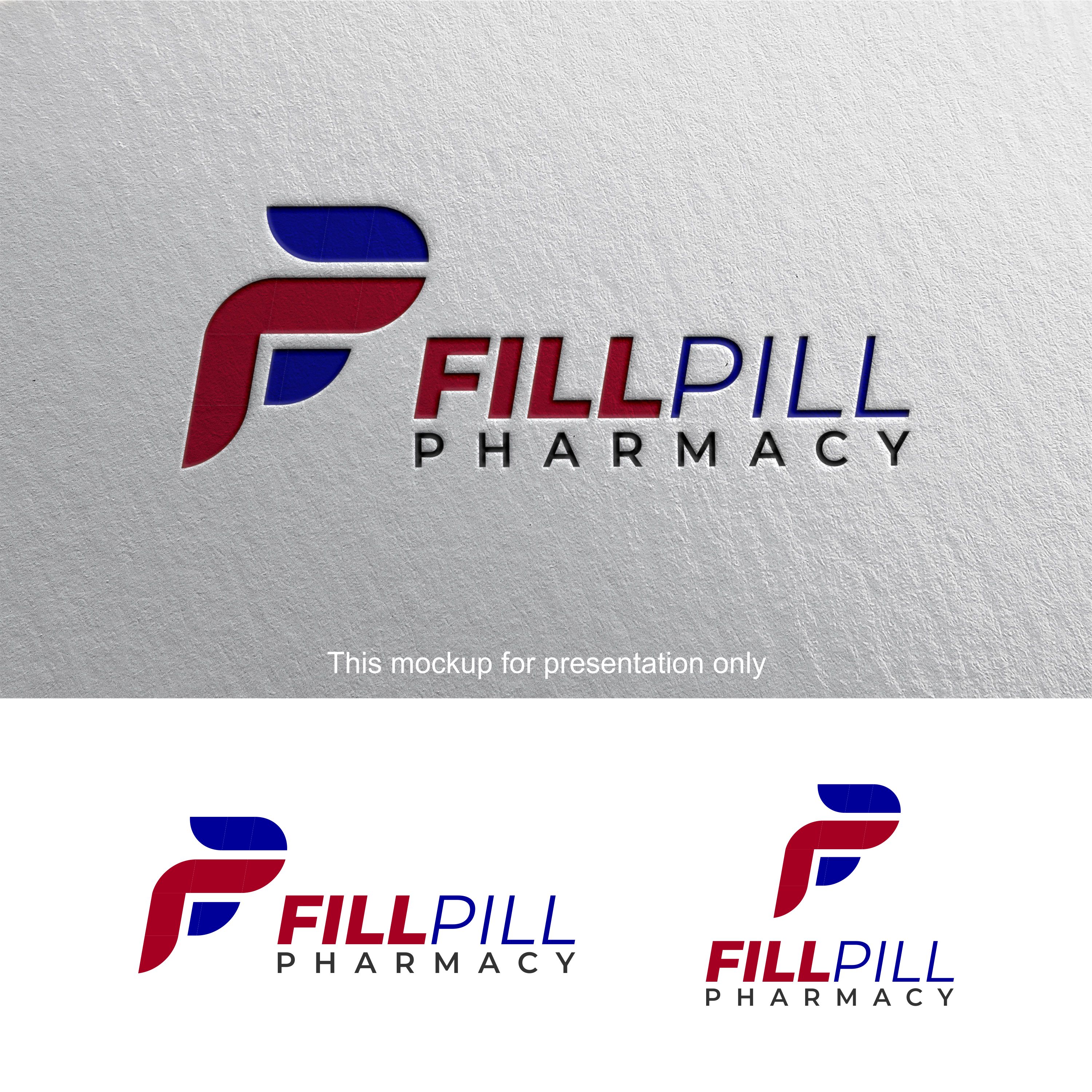 Logo Design by dhanuboy for Fill Pill Pharmacy | Design #35009352
