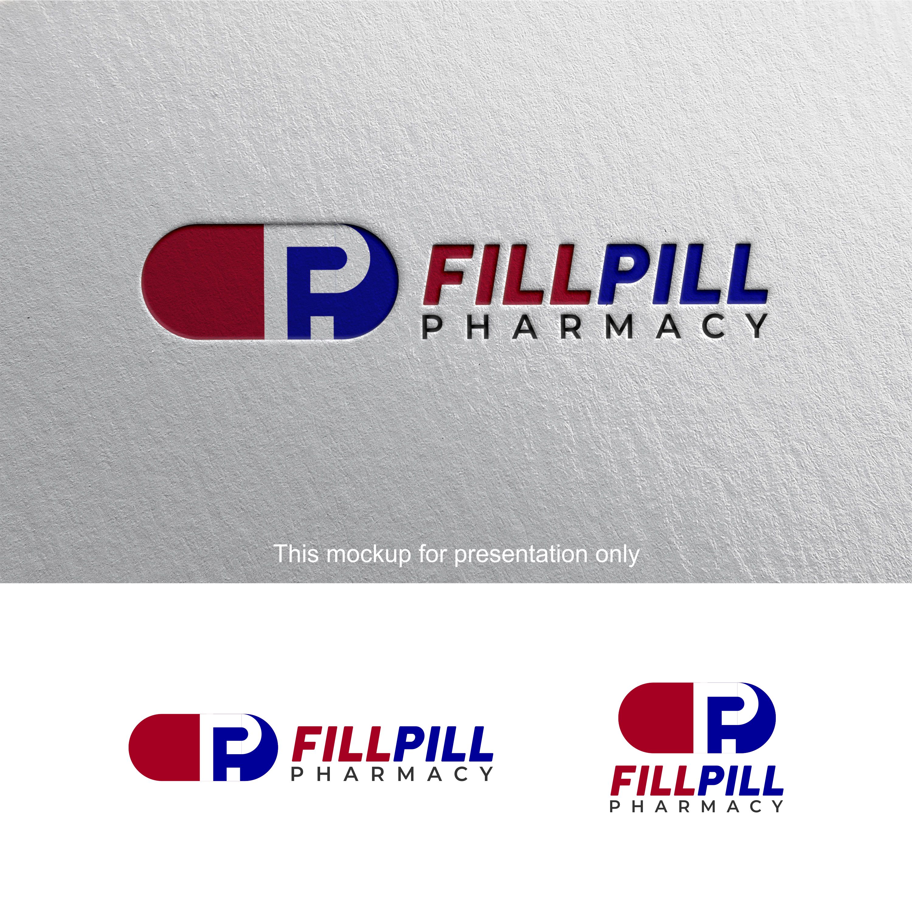 Logo Design by dhanuboy for Fill Pill Pharmacy | Design #35009776