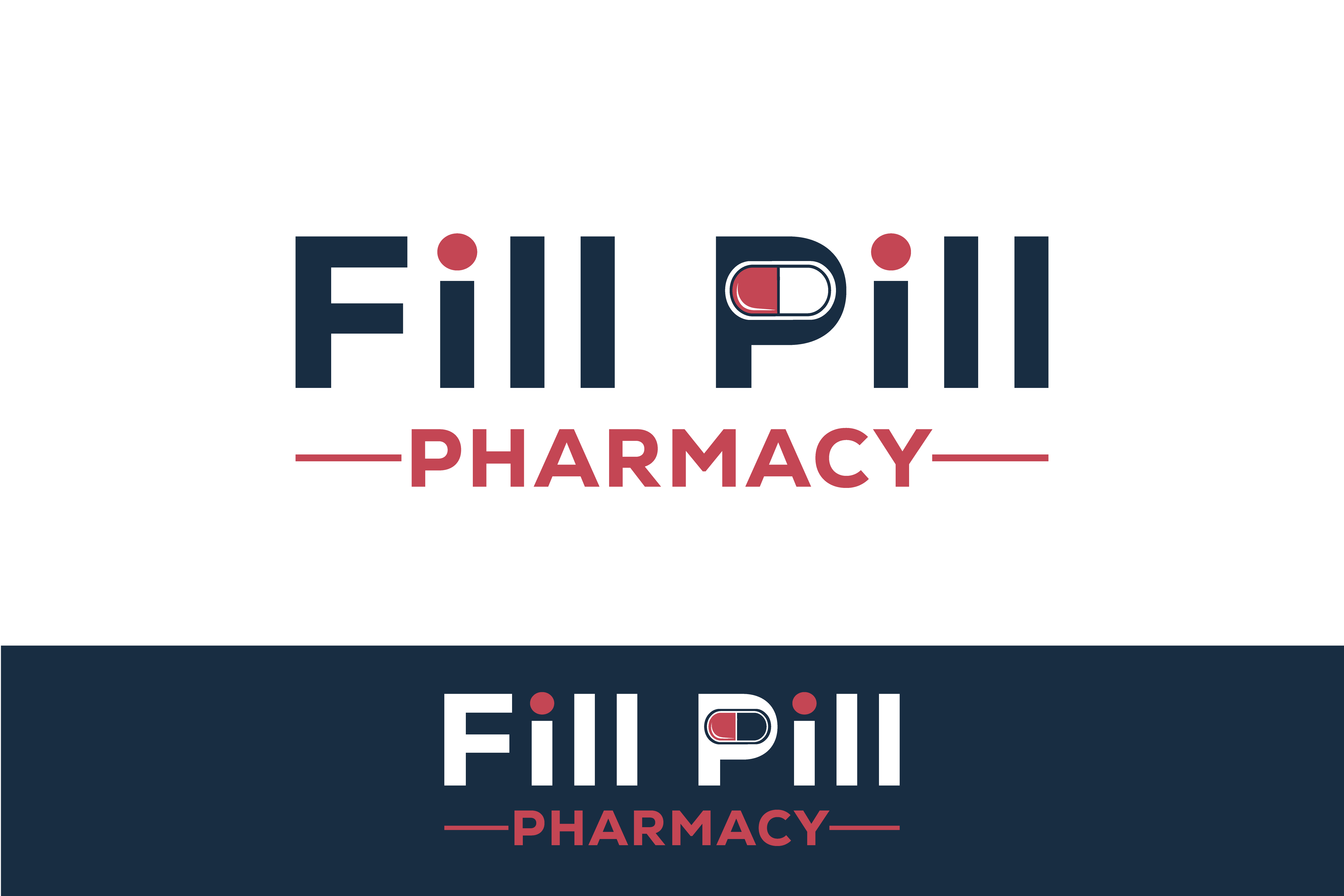 Logo Design by Flora638design for Fill Pill Pharmacy | Design #35014214