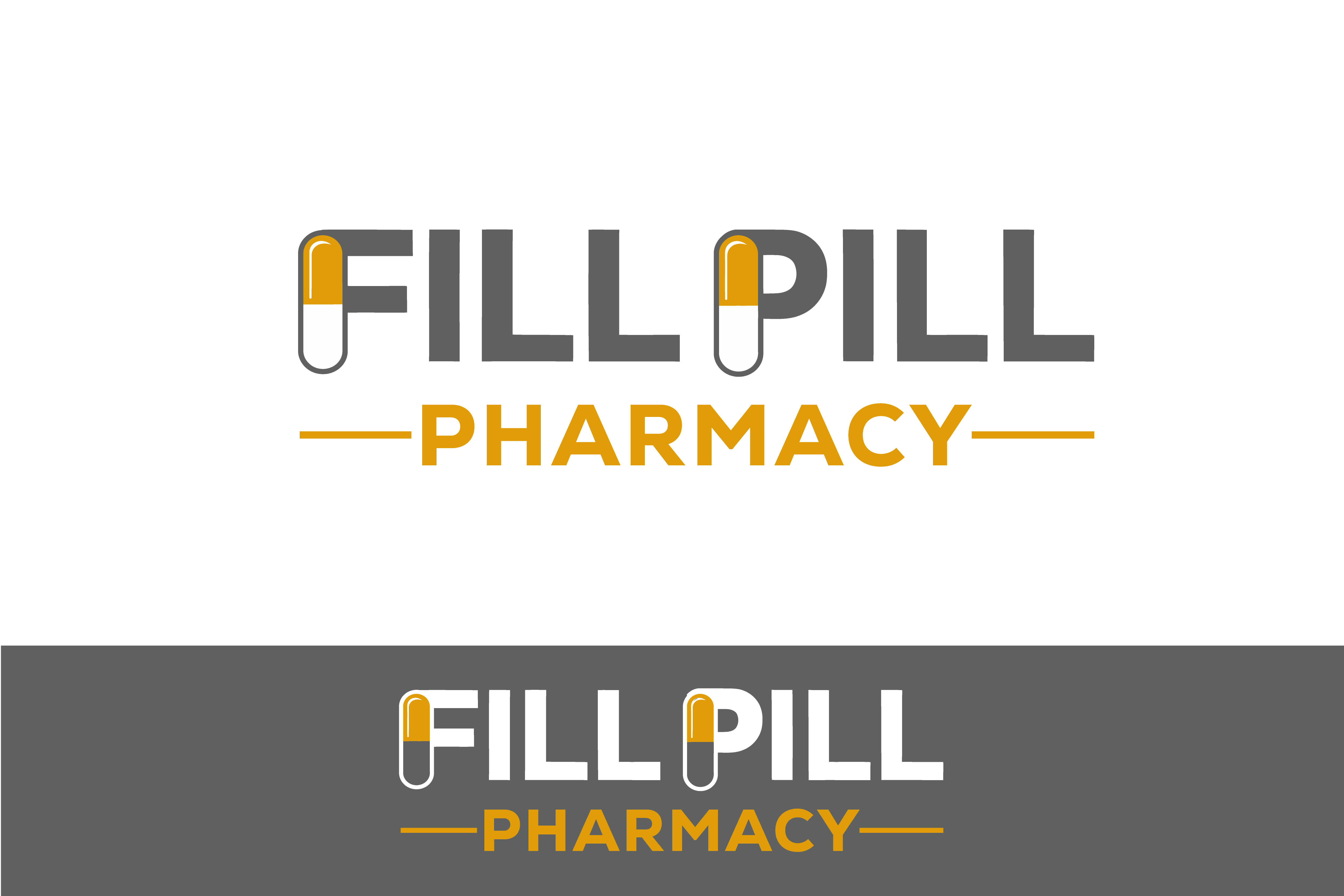 Logo Design by Flora638design for Fill Pill Pharmacy | Design #35014323