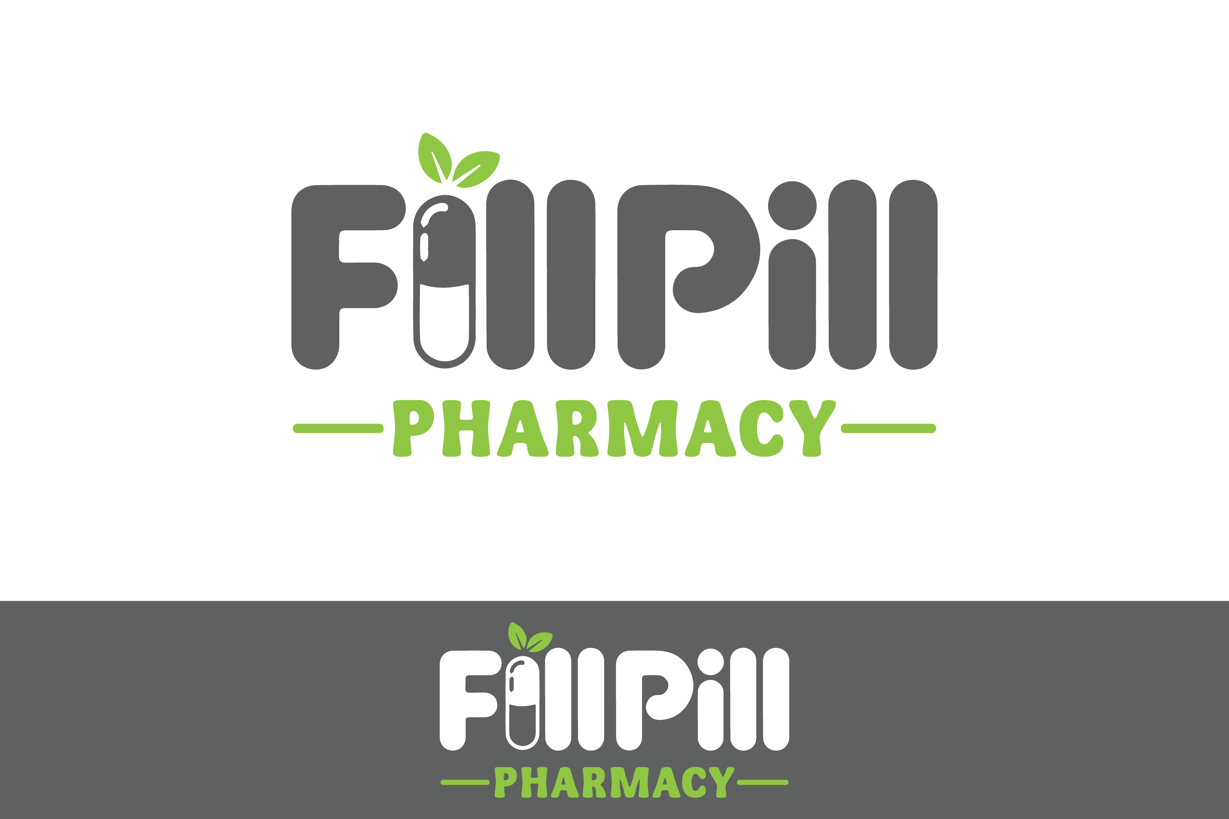 Logo Design by Flora638design for Fill Pill Pharmacy | Design #35015639
