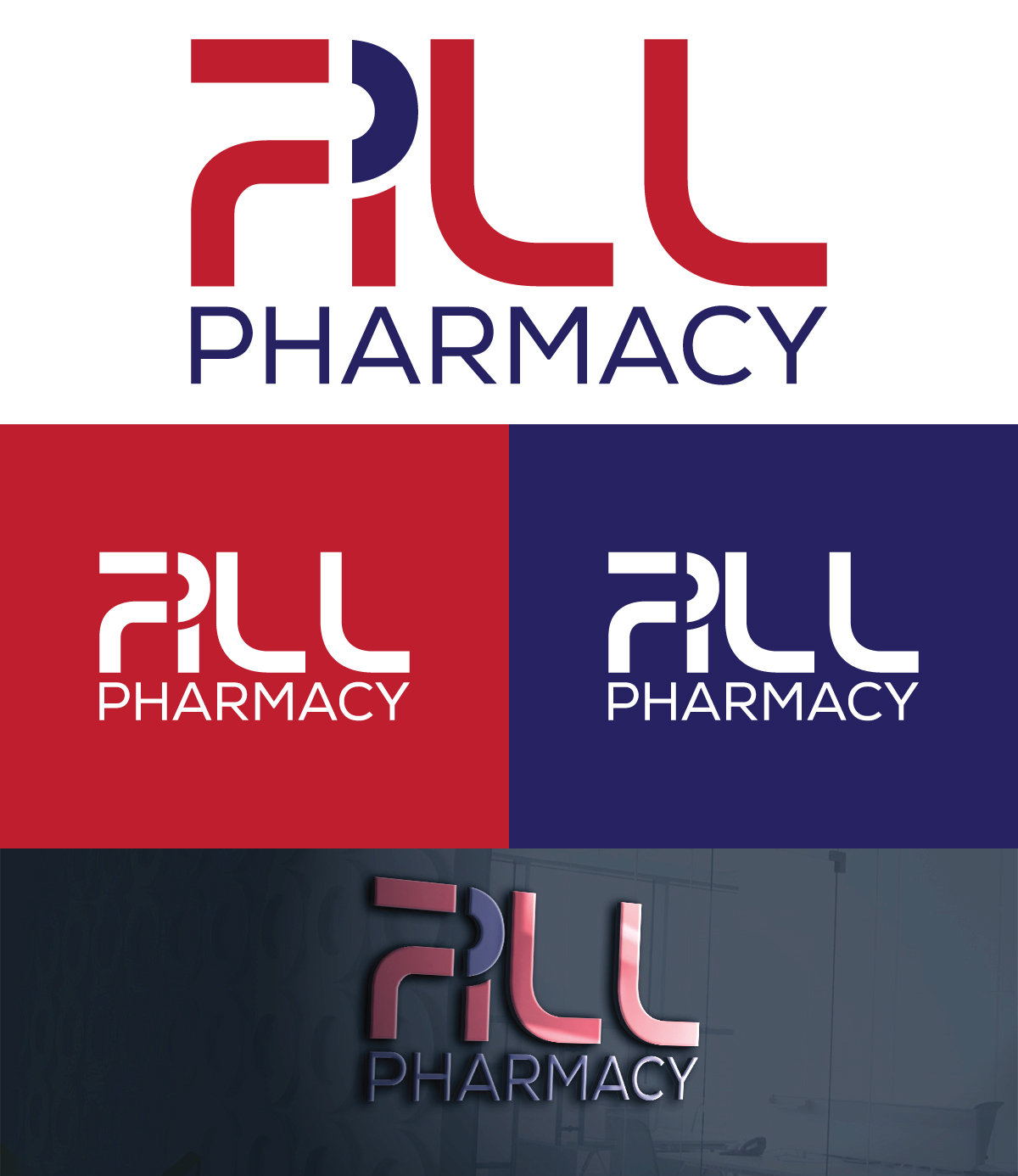 Logo Design by falcon f9 for Fill Pill Pharmacy | Design #34997911