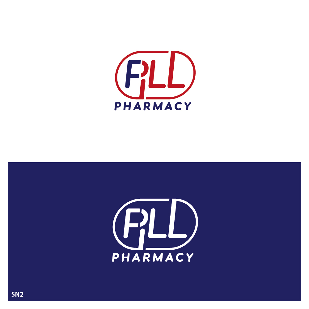 Logo Design by Sujit Banerjee for Fill Pill Pharmacy | Design #34995097