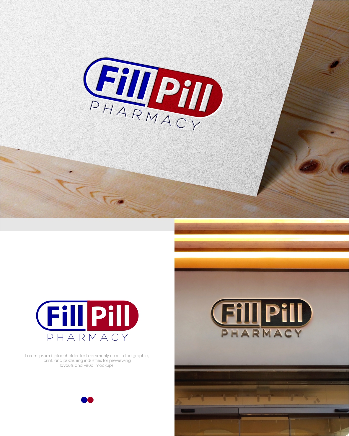 Logo-Design von momo57 für Fill Pill Pharmacy | Design #35005942