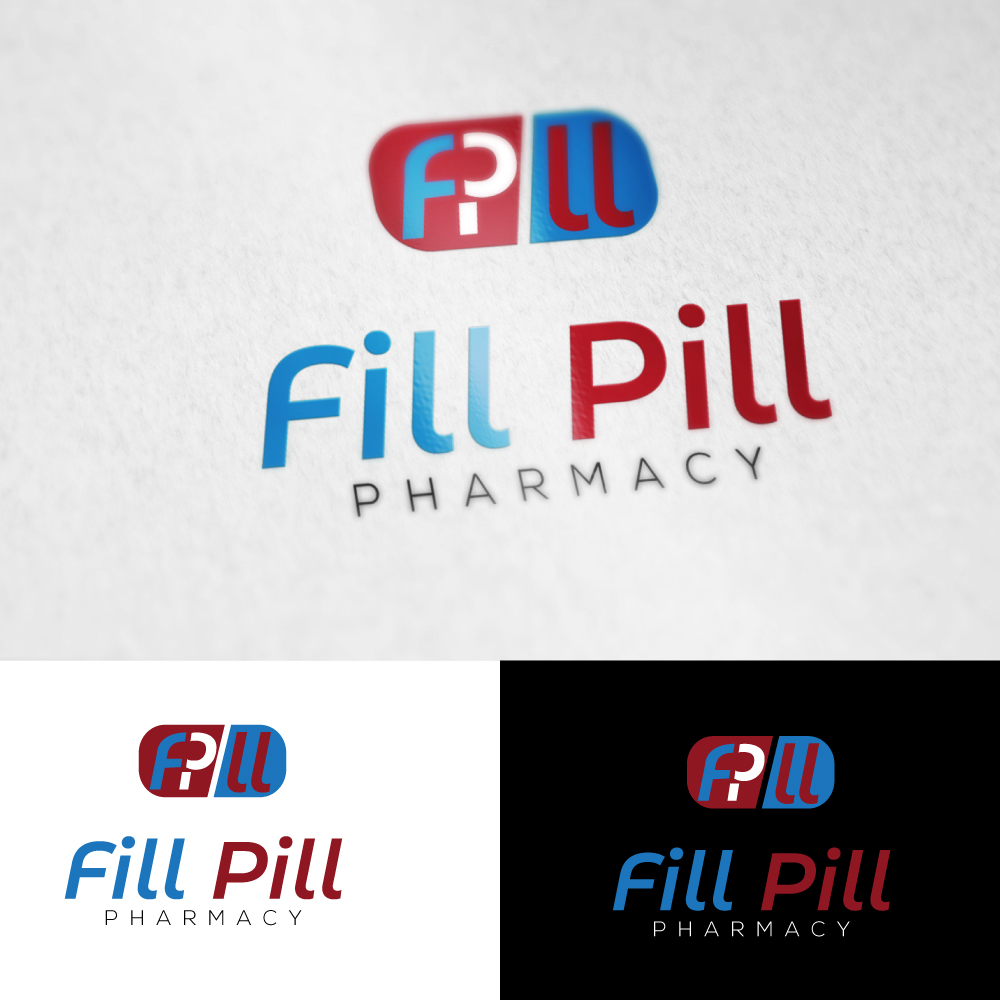Logo Design by diapapadia for Fill Pill Pharmacy | Design #34994322