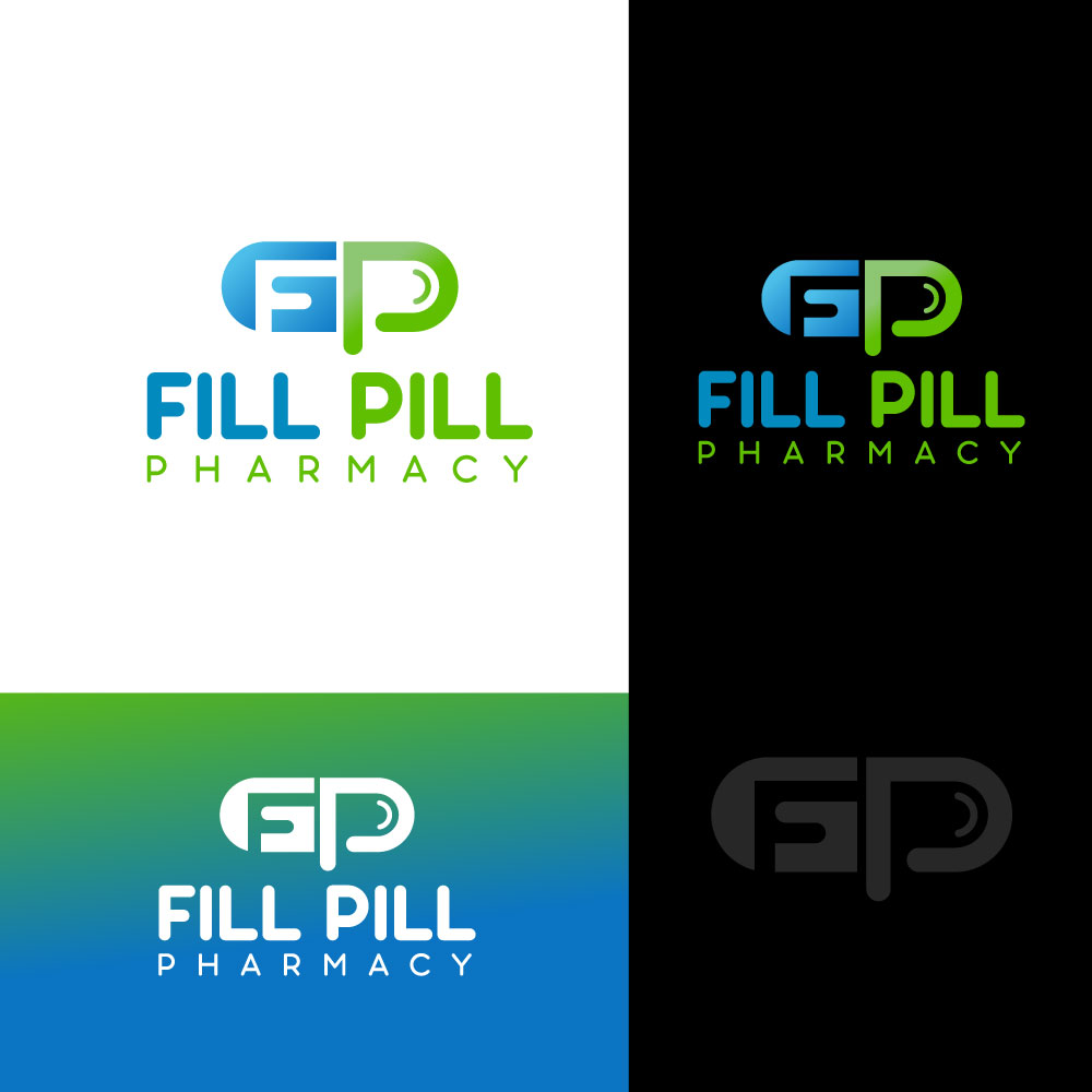 Diseño de Logo por Maria's Creation para Fill Pill Pharmacy | Diseño #34994800