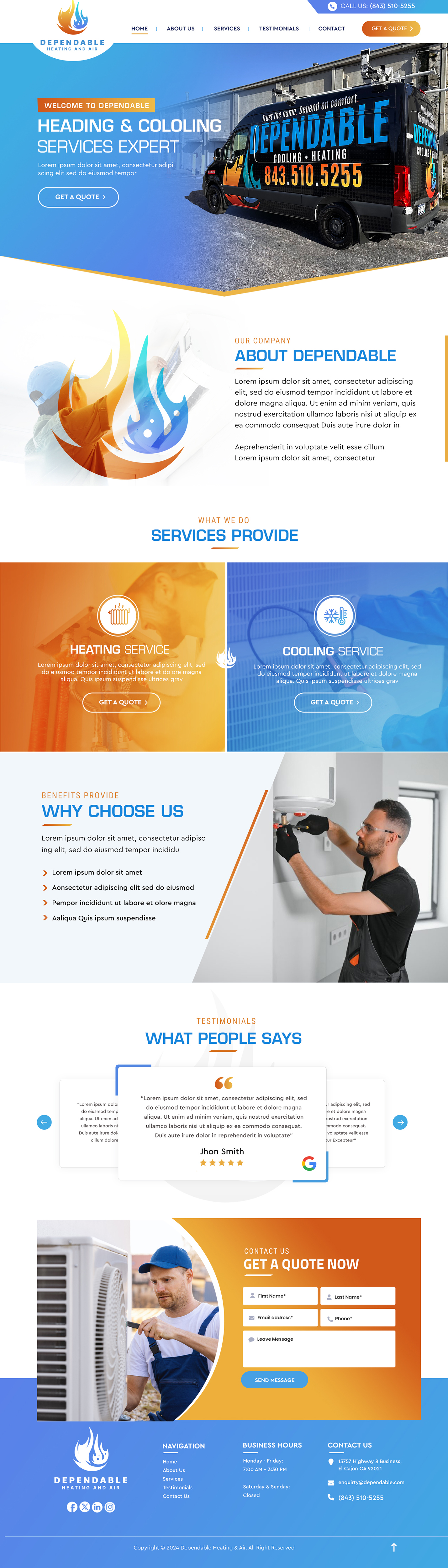 Web Design by Blue Sparrow for this project | Design #35019080
