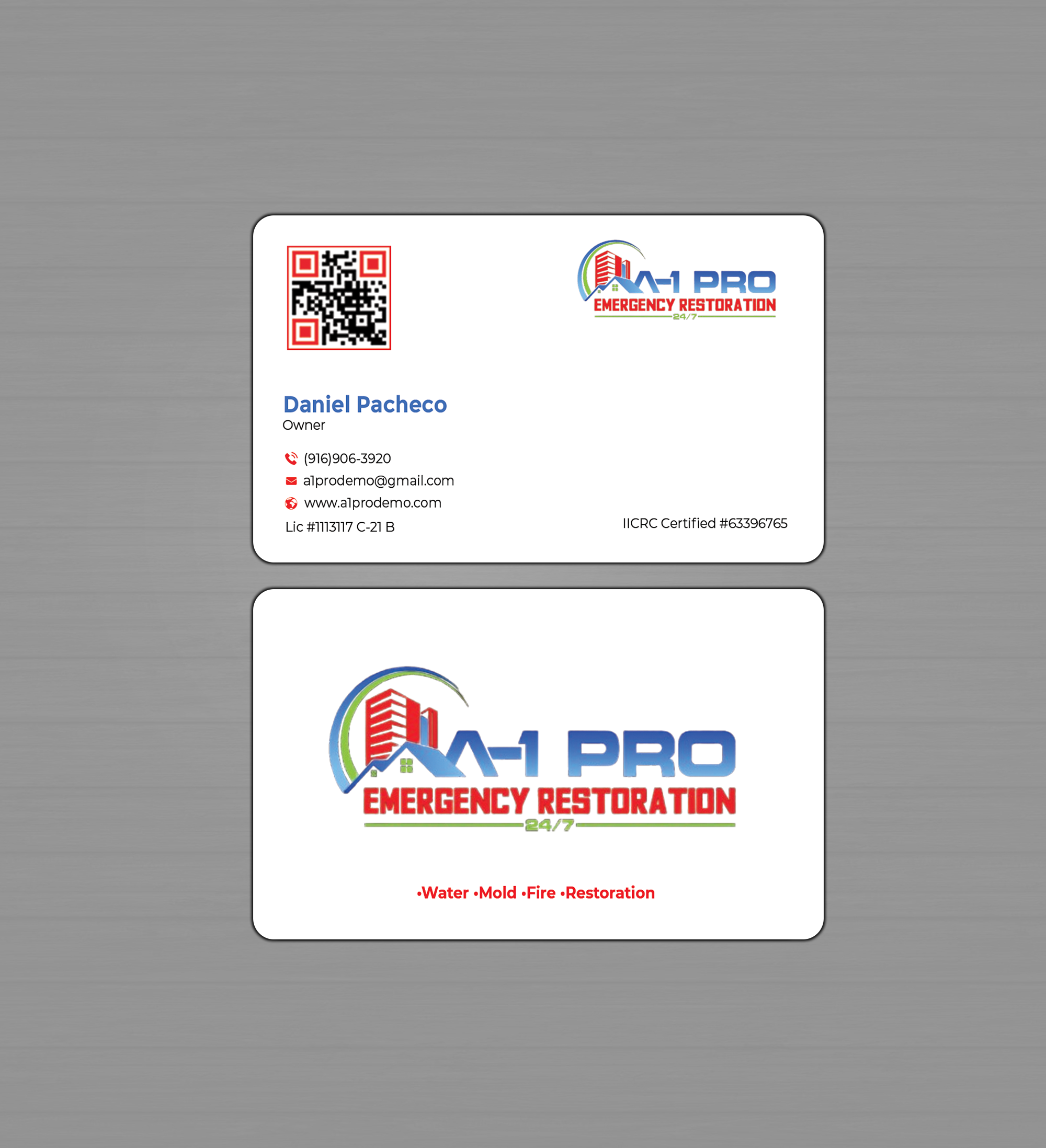 Business Card Design by Graphixpointt for this project | Design #34993301