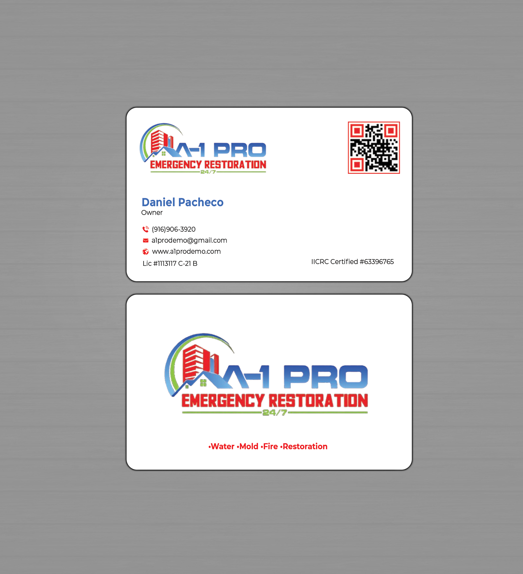 Business Card Design by Graphixpointt for this project | Design #34993302