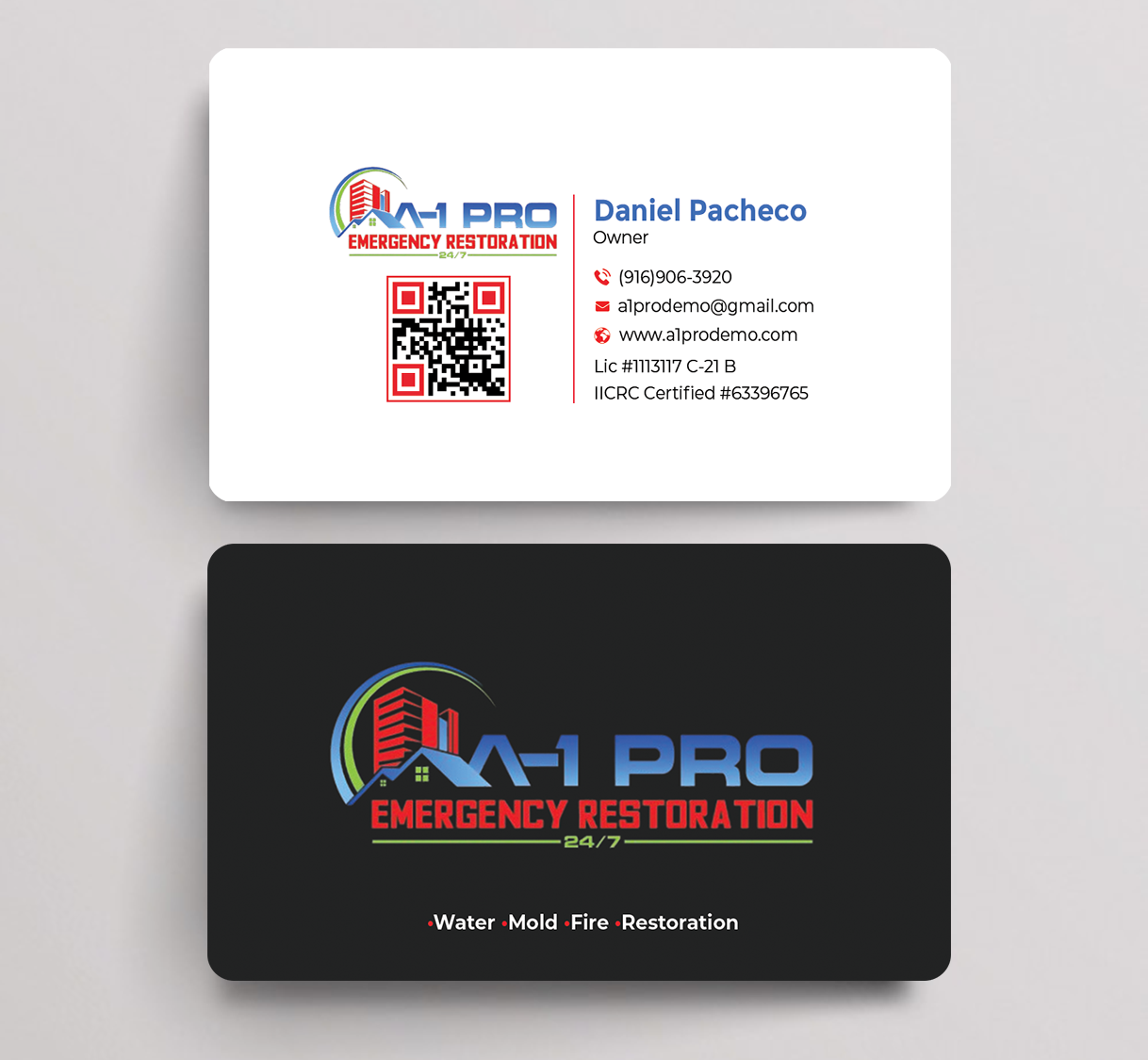 Business Card Design by Graphixpointt for this project | Design #34996183