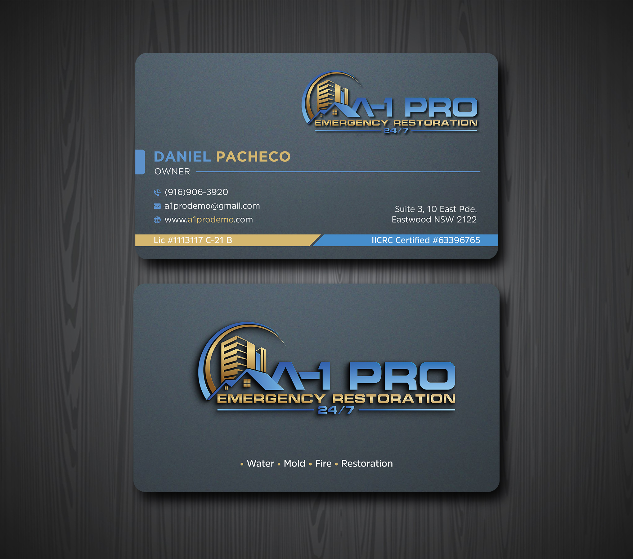 Diseño de Tarjeta de Presentación por Ekramul Hossen 2 para este proyecto | Diseño #34991682