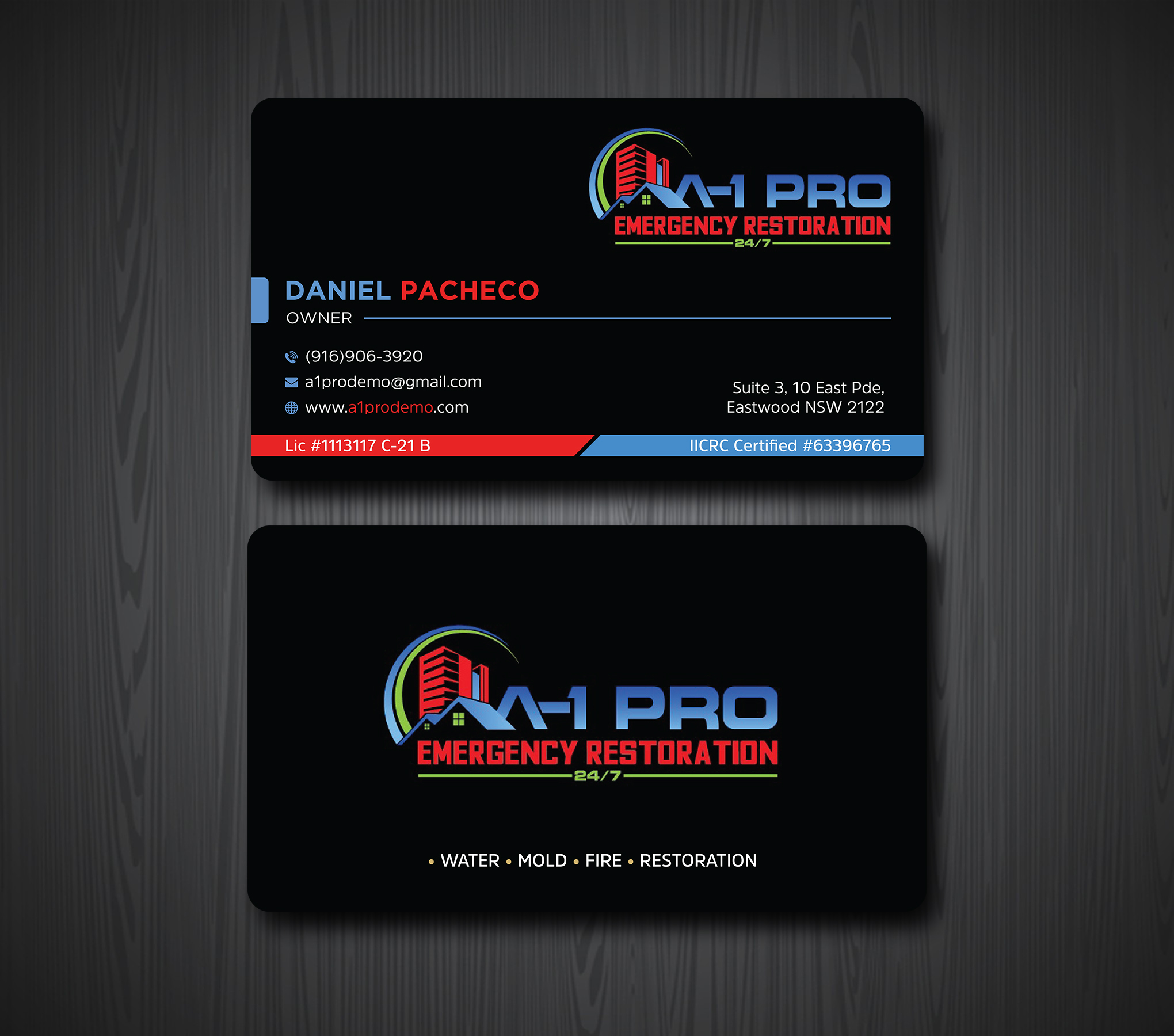 Diseño de Tarjeta de Presentación por Ekramul Hossen 2 para este proyecto | Diseño #34991807