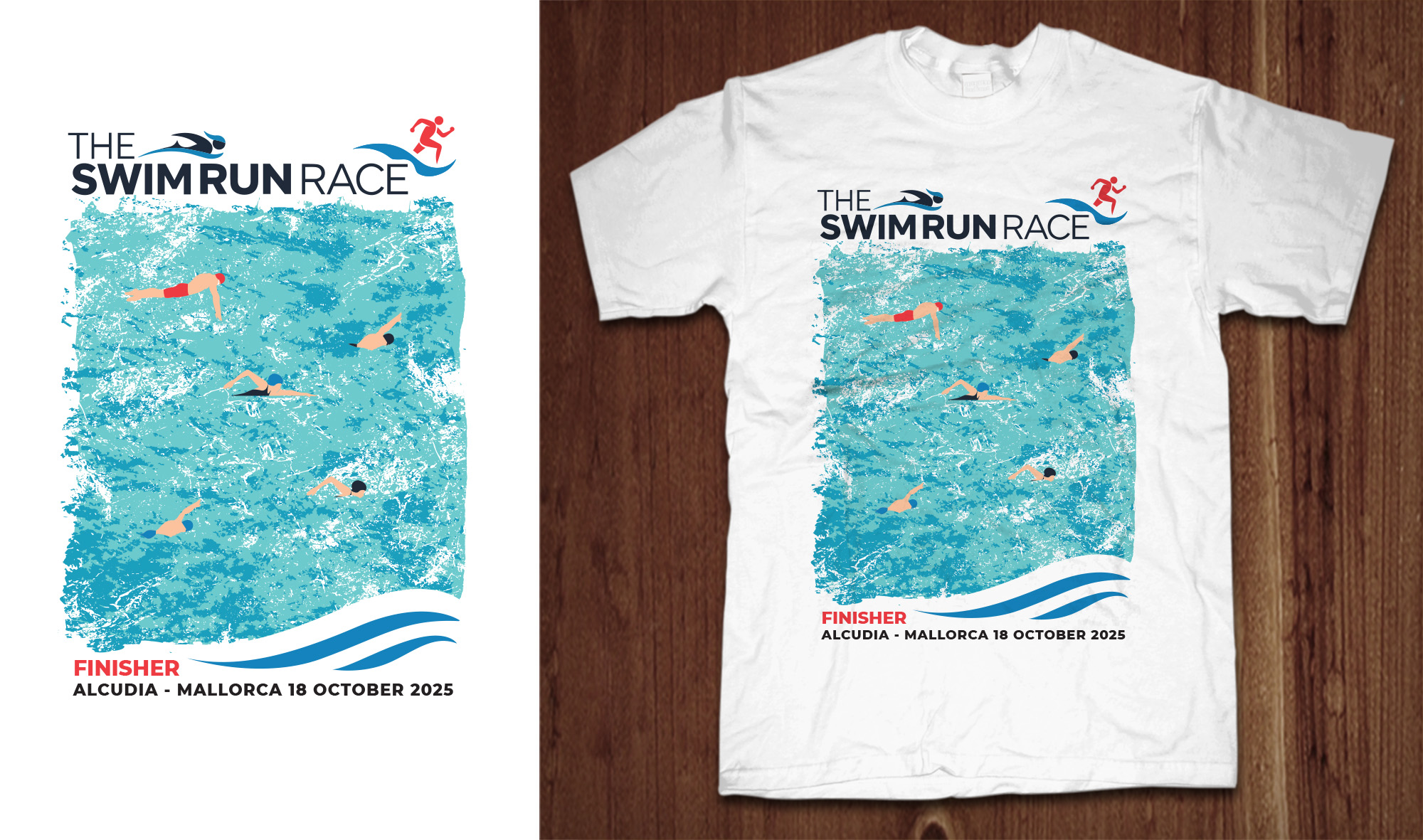 T-shirt Design by MNM for Amsterdam Sport Events BV | Design #34998665